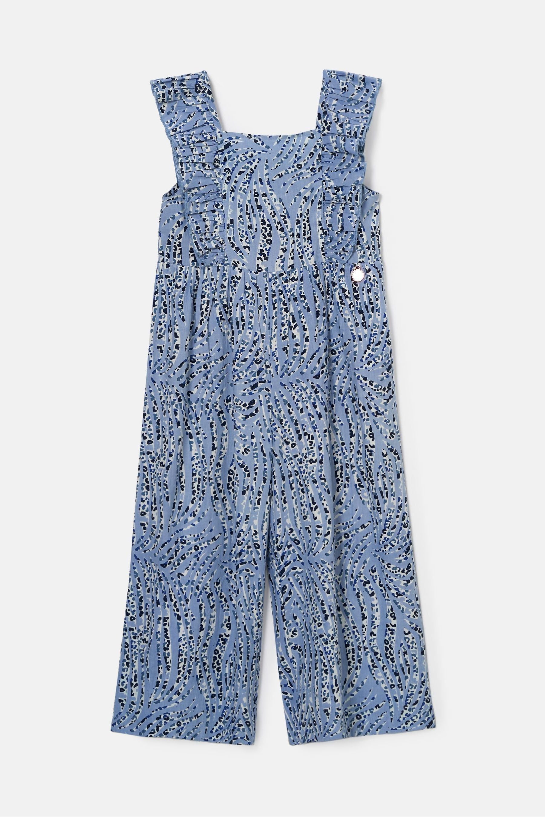 Blue Angel & Rocket Larisa Print Jumpsuit