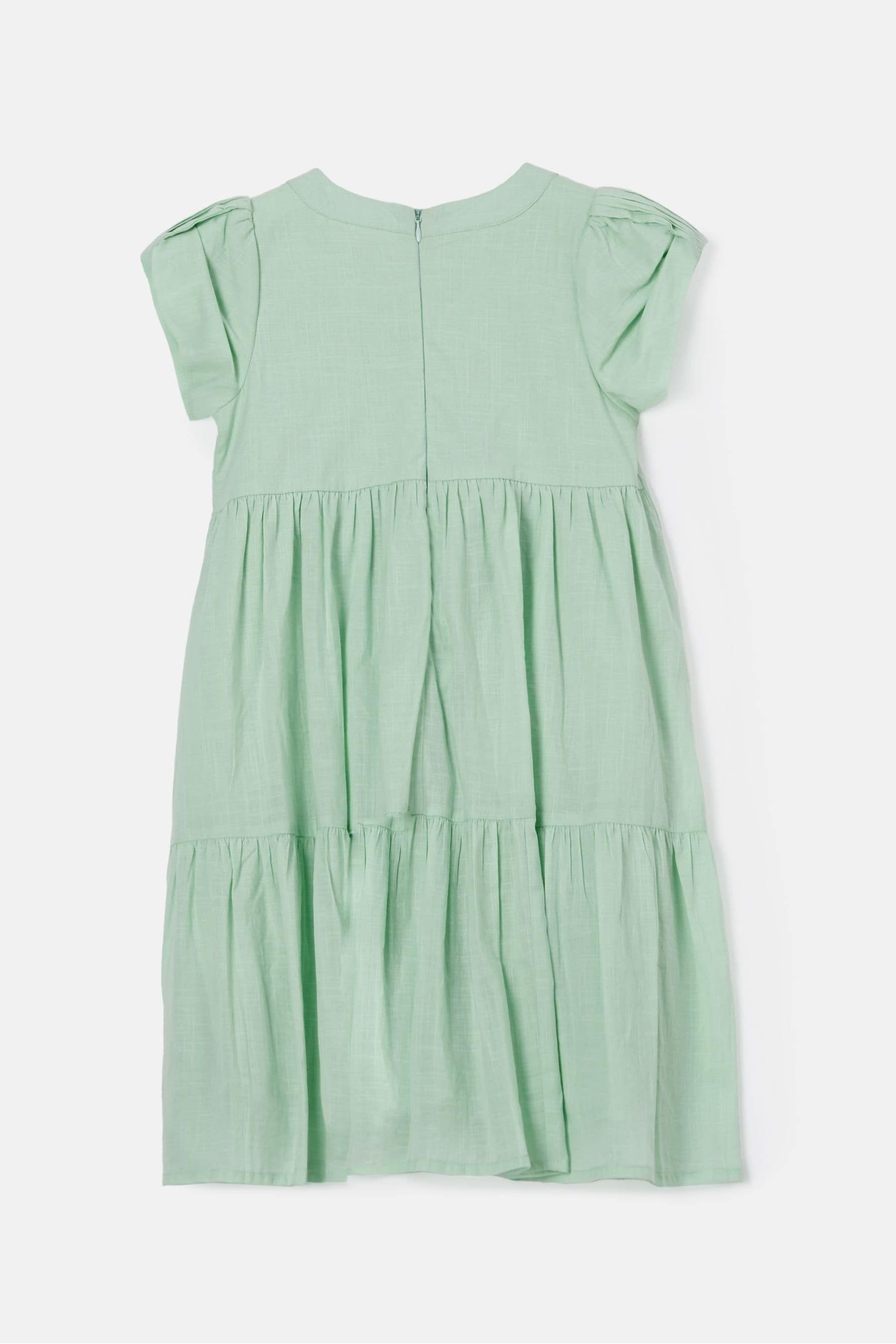 Angel & Rocket Green Hattie Bow Sleeve Dress