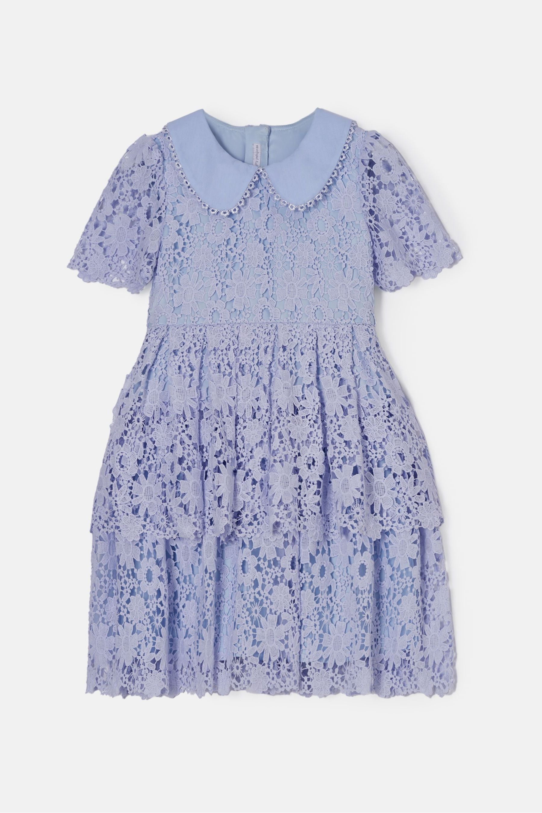 Angel & Rocket Cornflower Blue Mavea Lace Dress