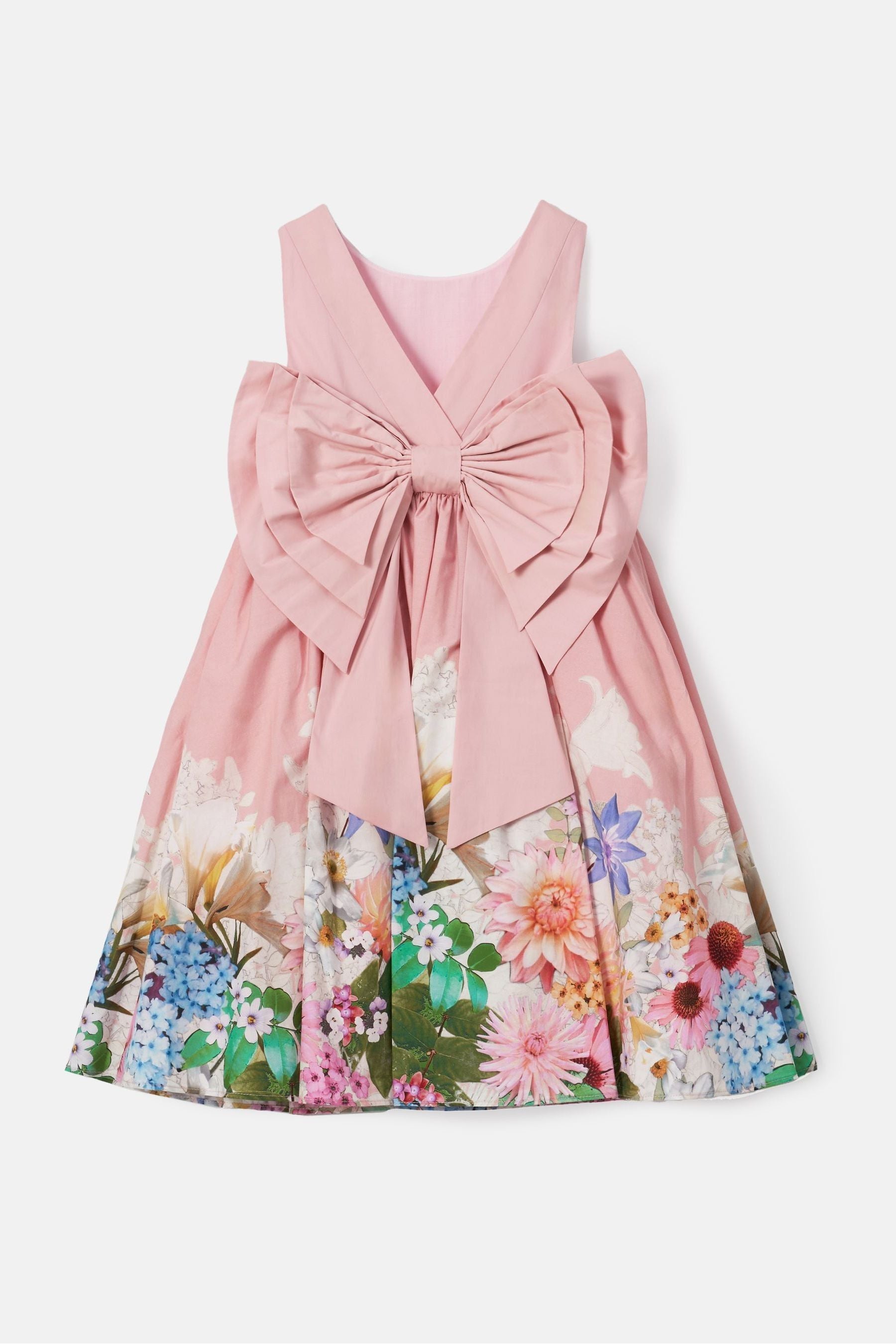 Pink Angel & Rocket Elisa Bow Back Dress