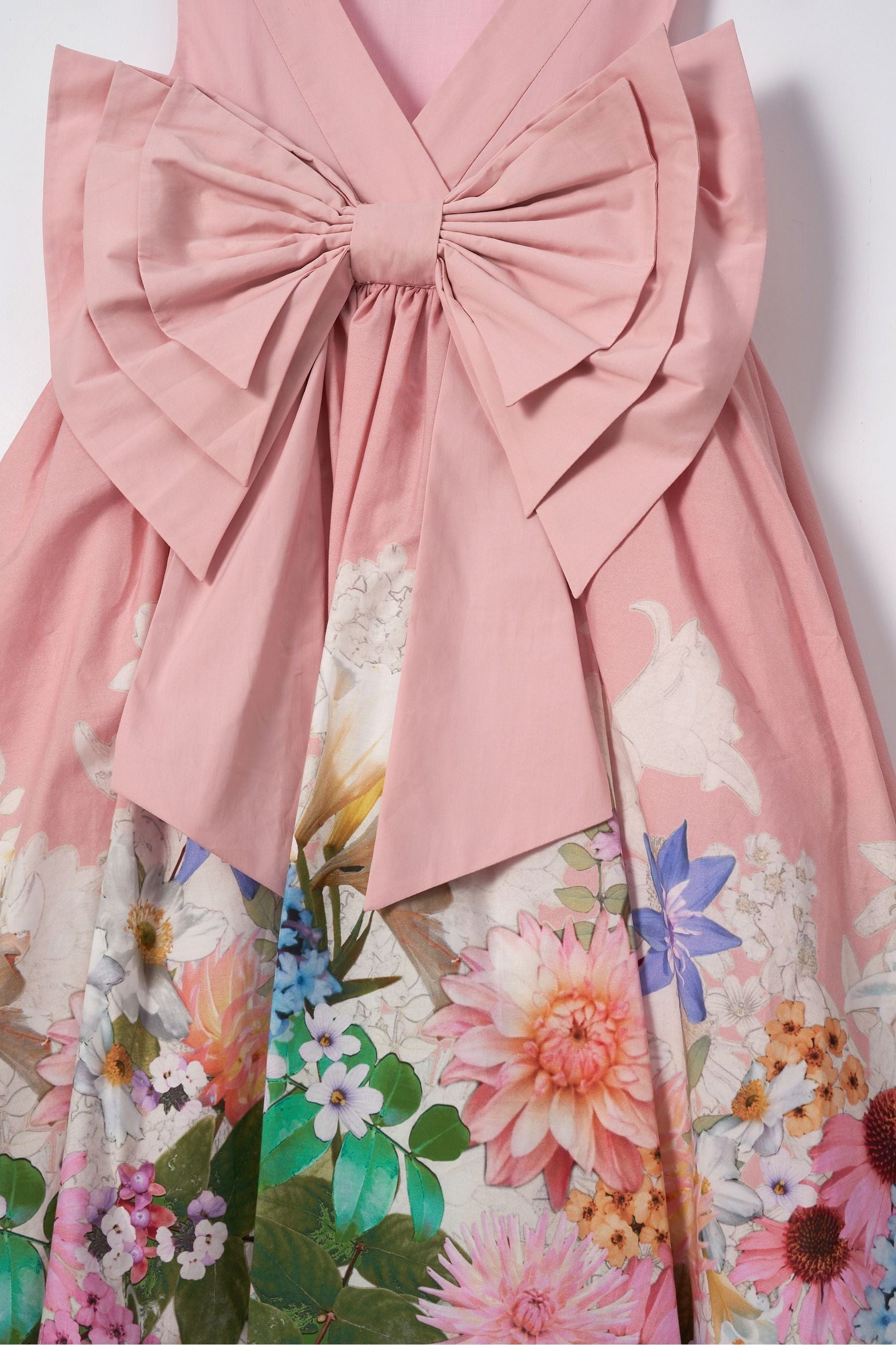 Pink Angel & Rocket Elisa Bow Back Dress