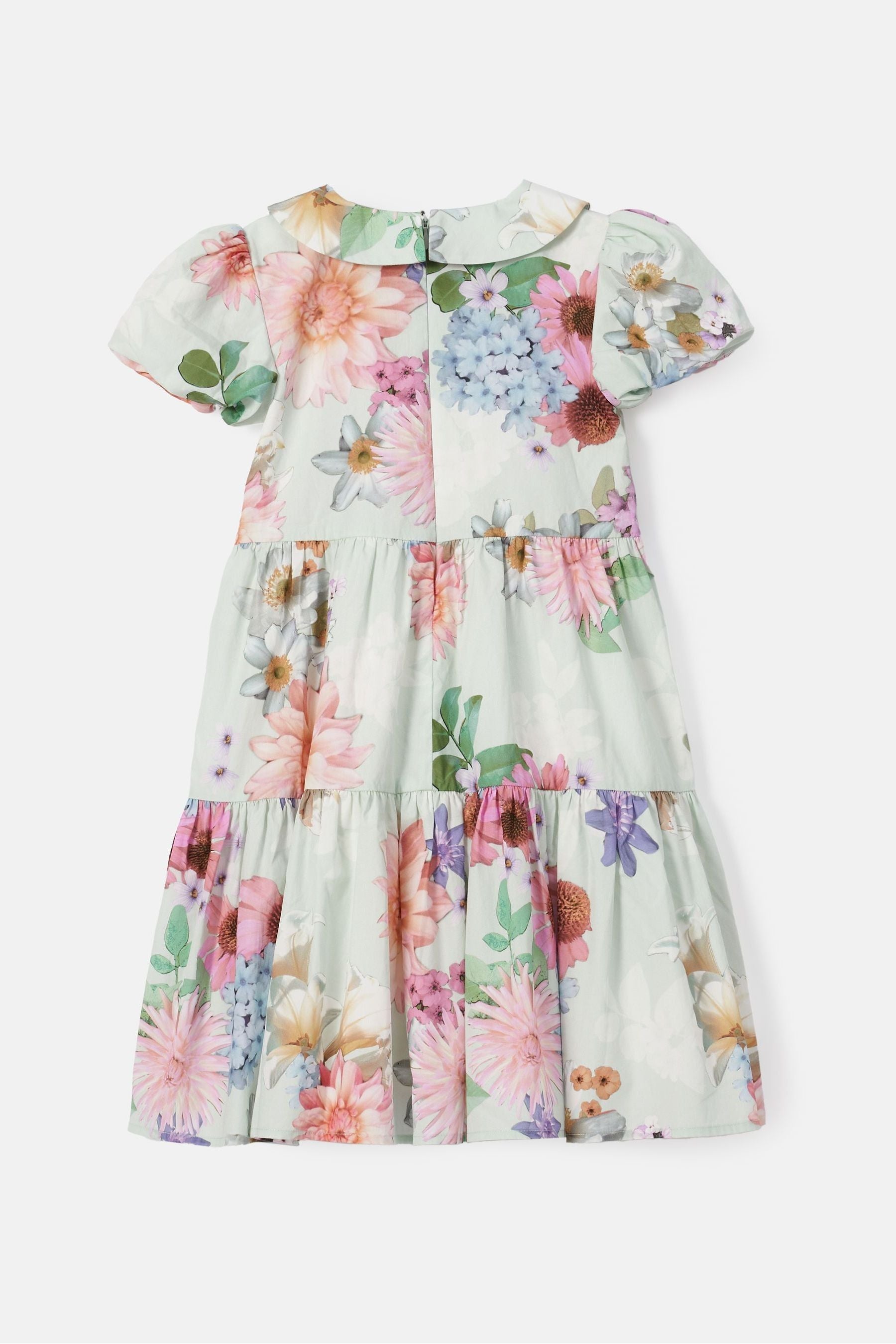 Multi Angel & Rocket Lucia Collar Print Dress