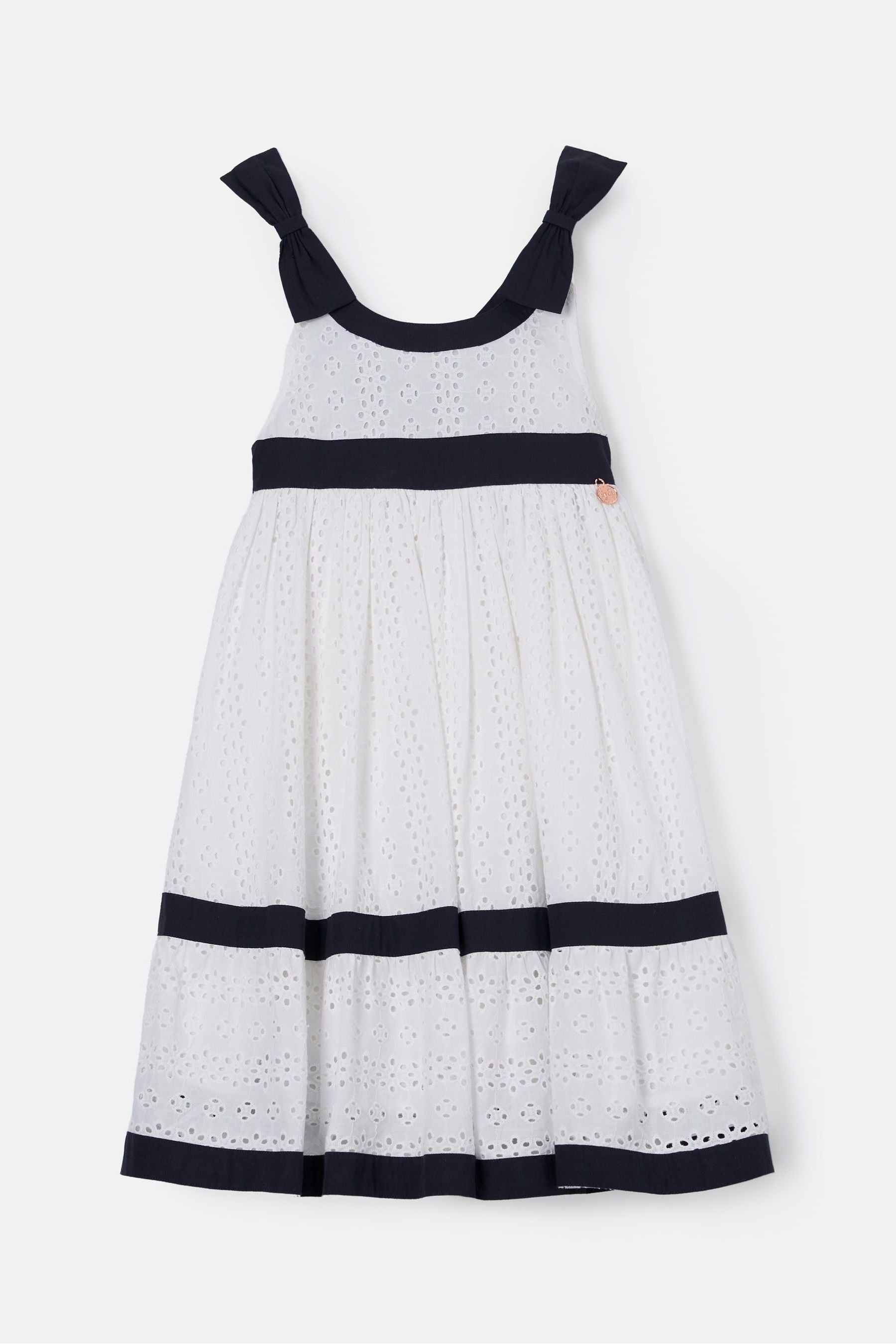 Angel & Rocket White Border Broderie Avery Dress