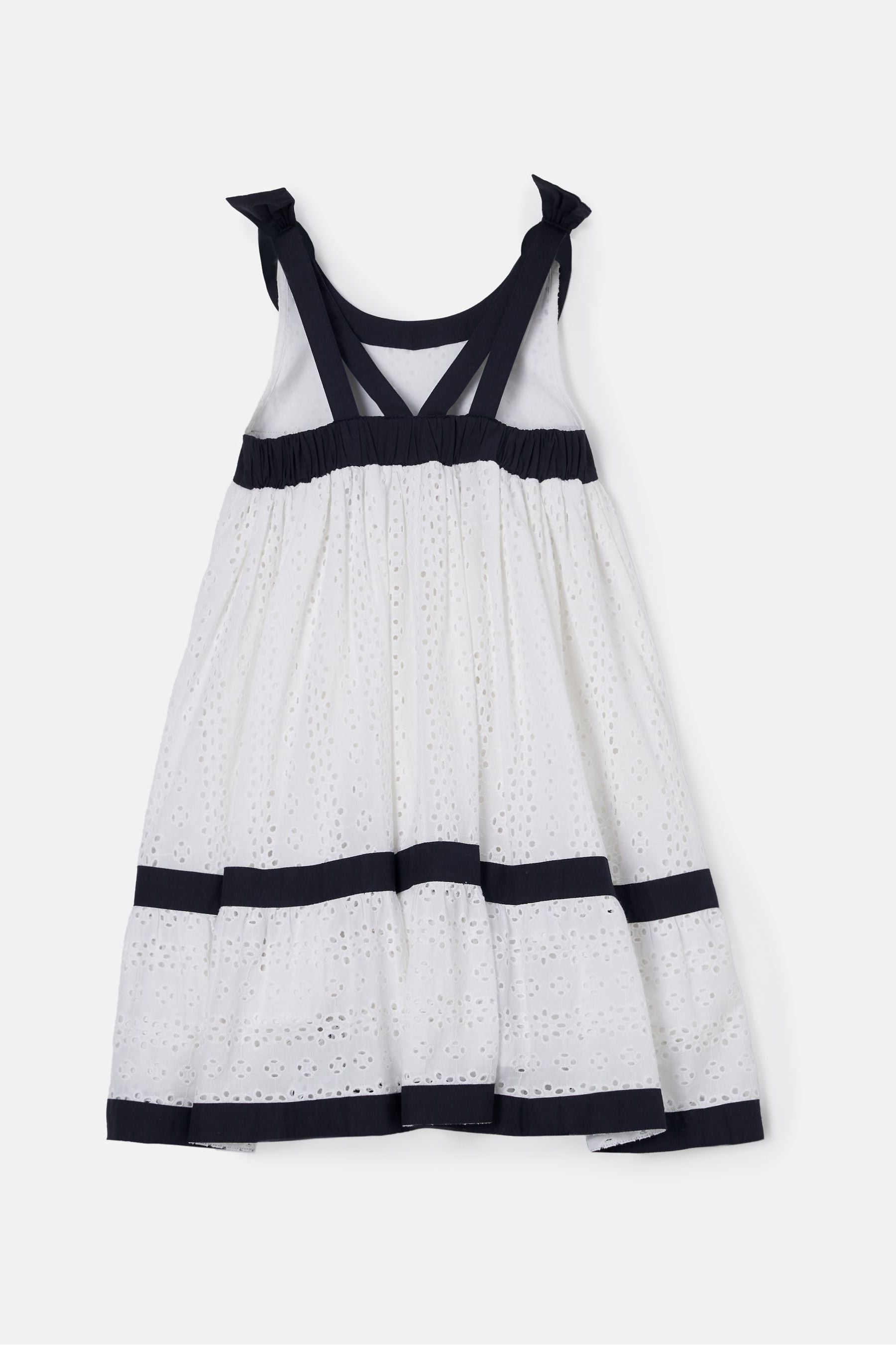 Angel & Rocket White Border Broderie Avery Dress