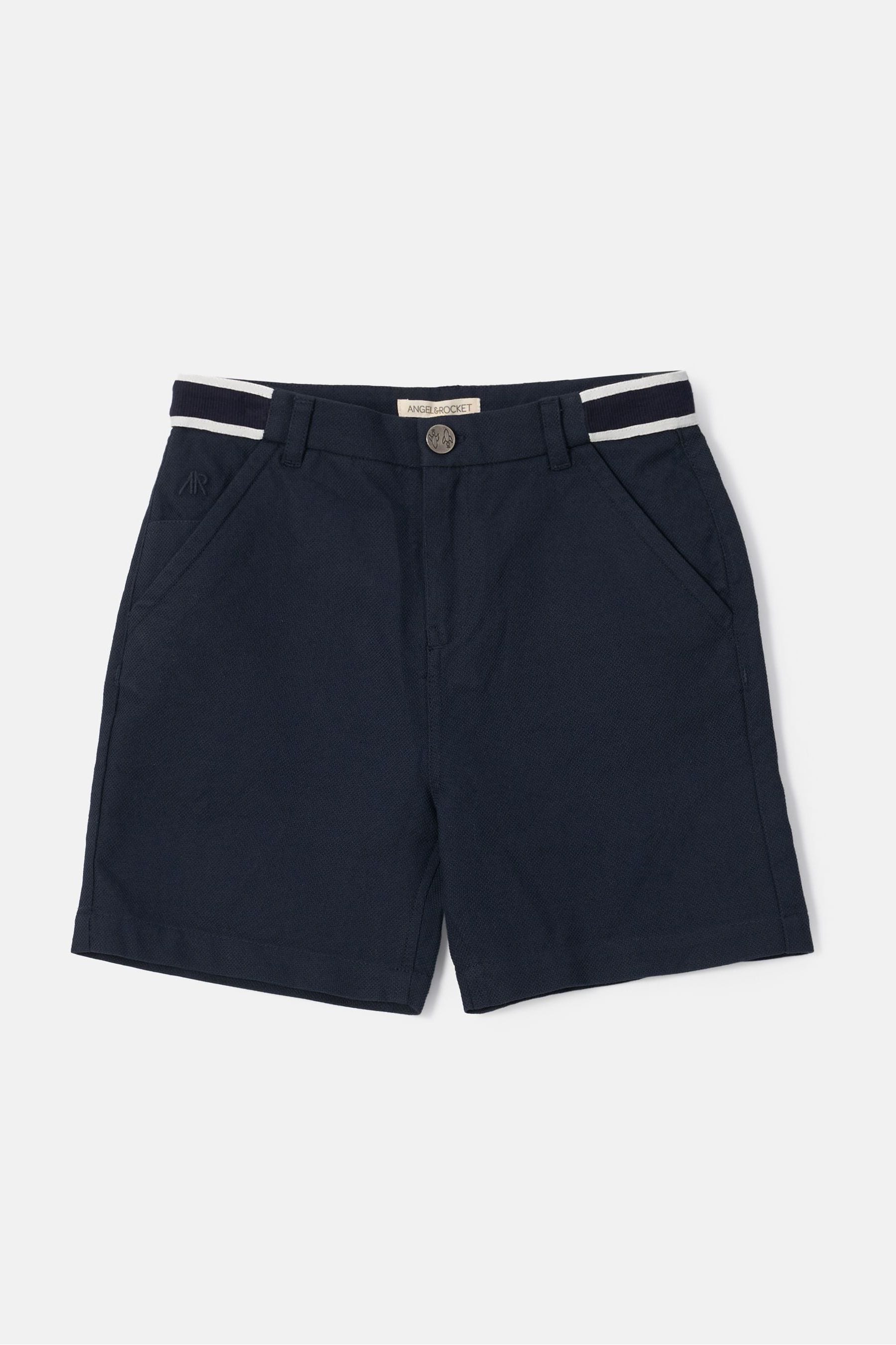 Blue Angel & Rocket Bernard Smart Textured Shorts