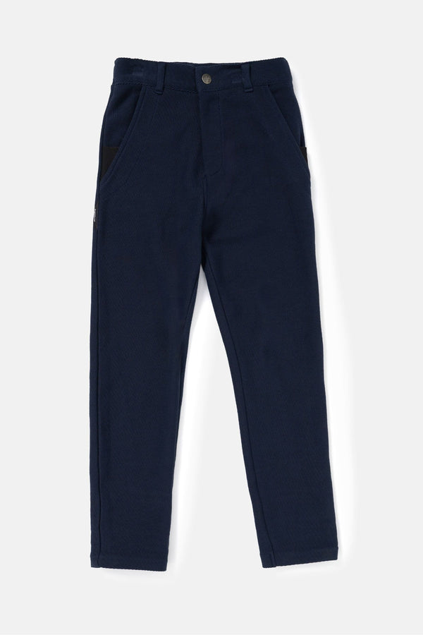 Blue Angel & Rocket Benjamin Smart Jersey 100% Cotton Trousers