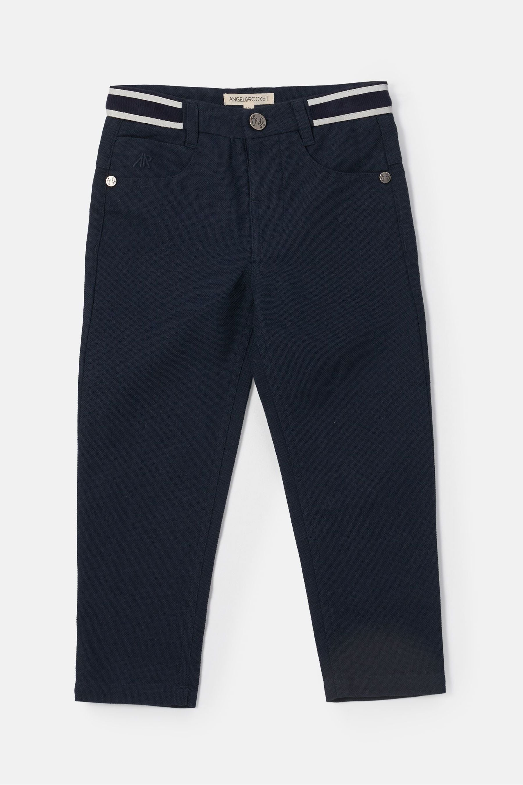 Blue Angel & Rocket Bernard Smart Textured Trousers