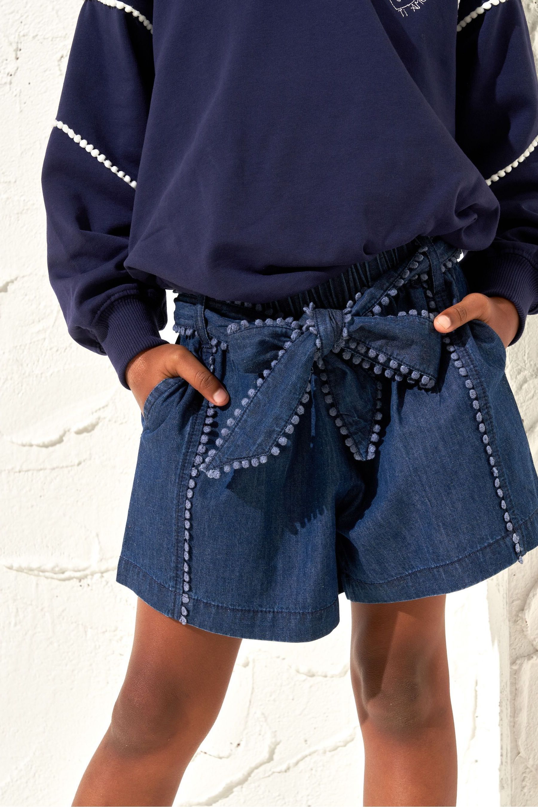 Blue Angel & Rocket Susanna Denim Shorts