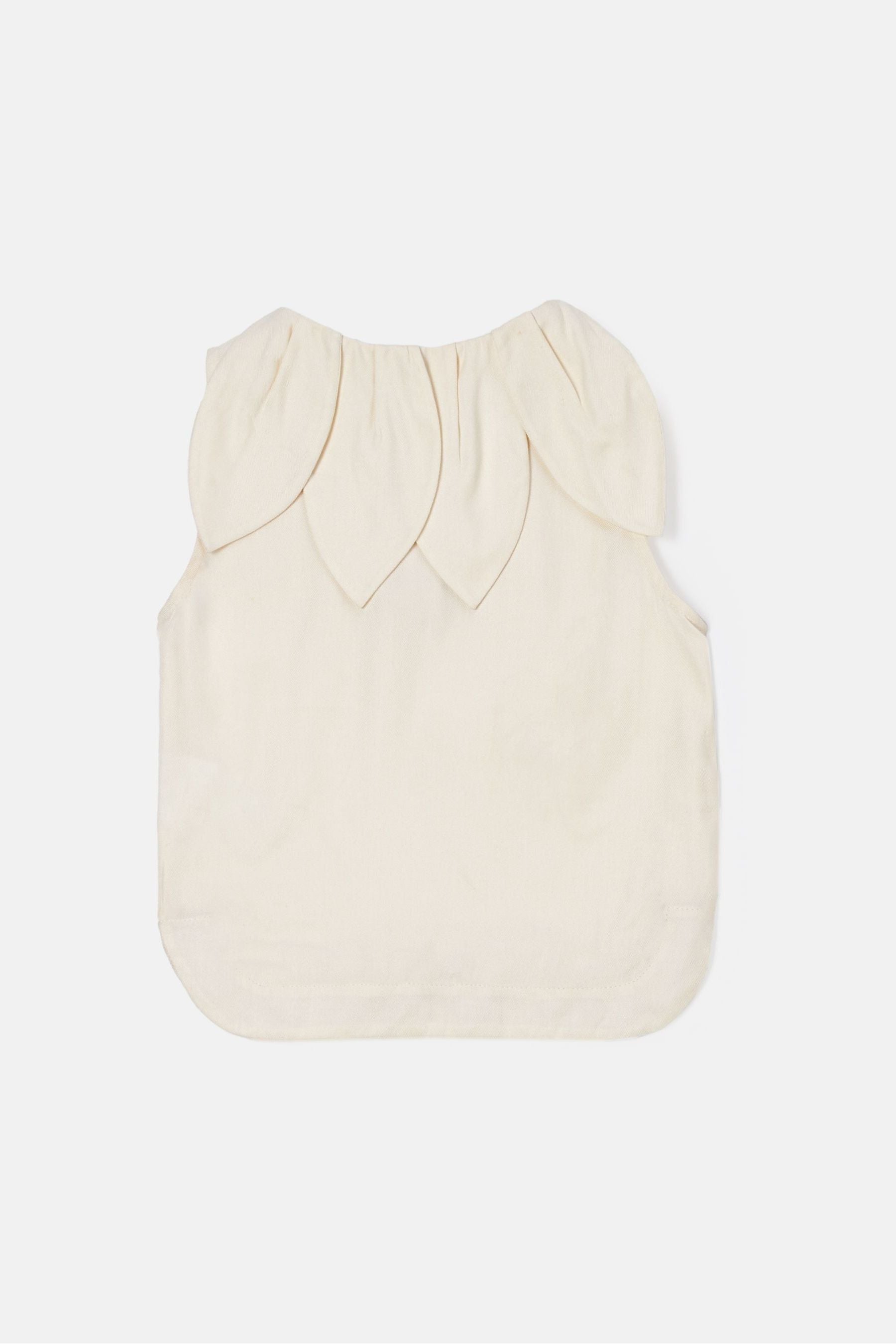 Angel & Rocket Cream Margaux Petal Top