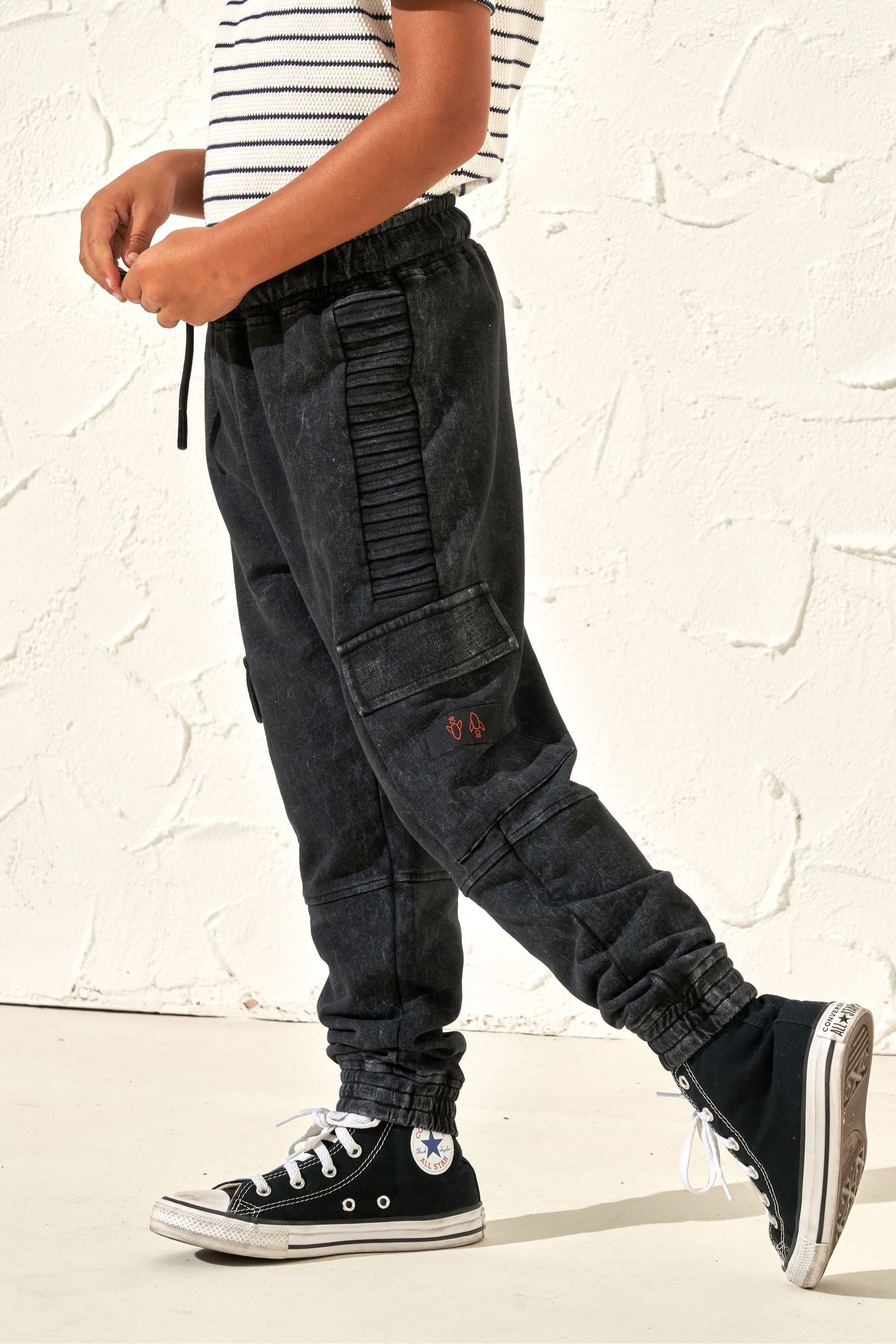 Black Angel & Rocket Rudi Joggers