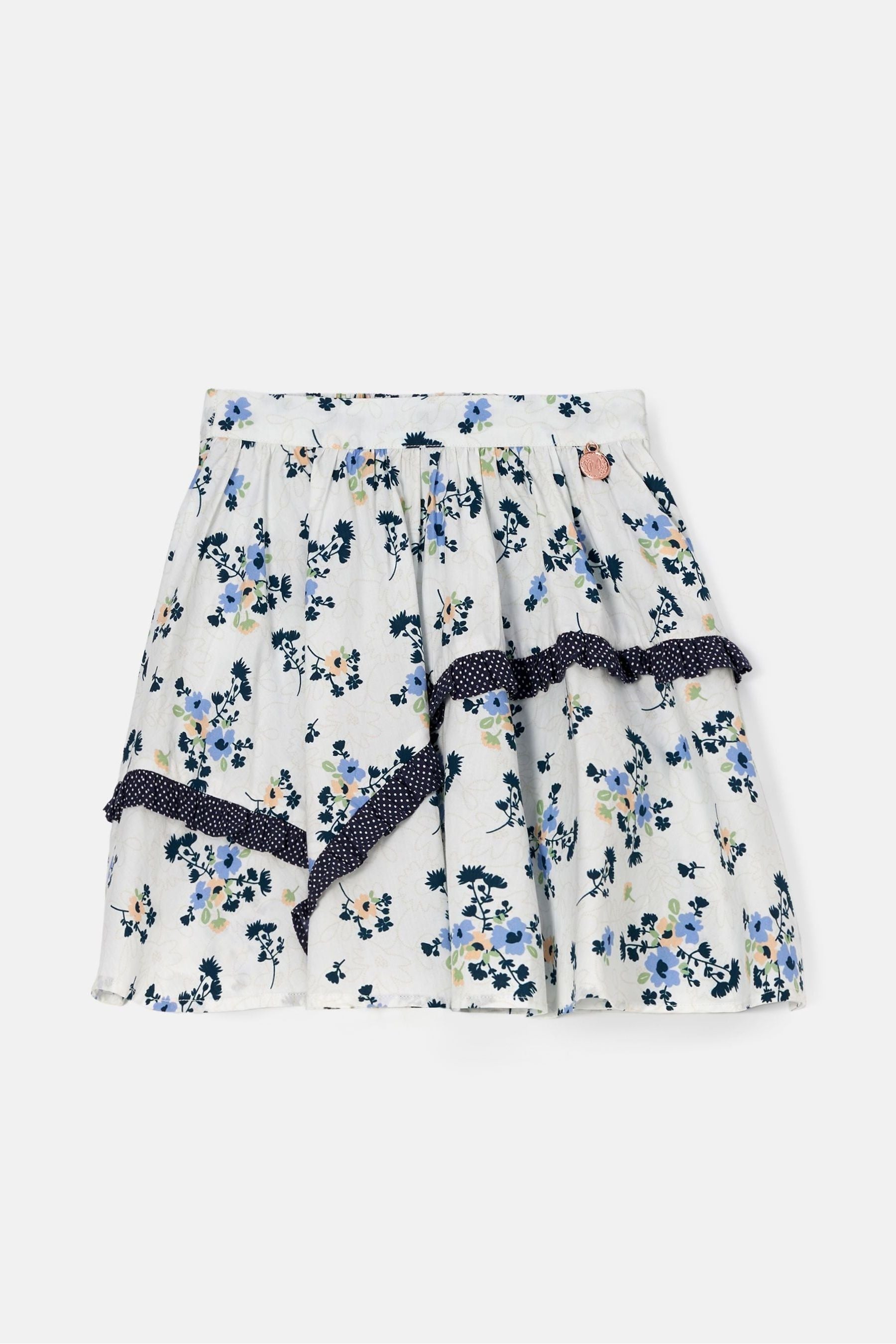 Angel & Rocket Cream Pia Print Skirt