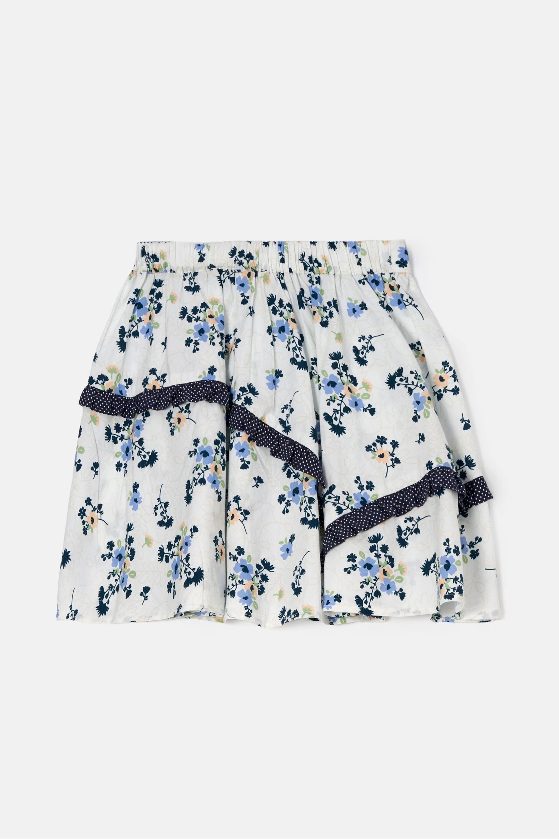 Angel & Rocket Cream Pia Print Skirt