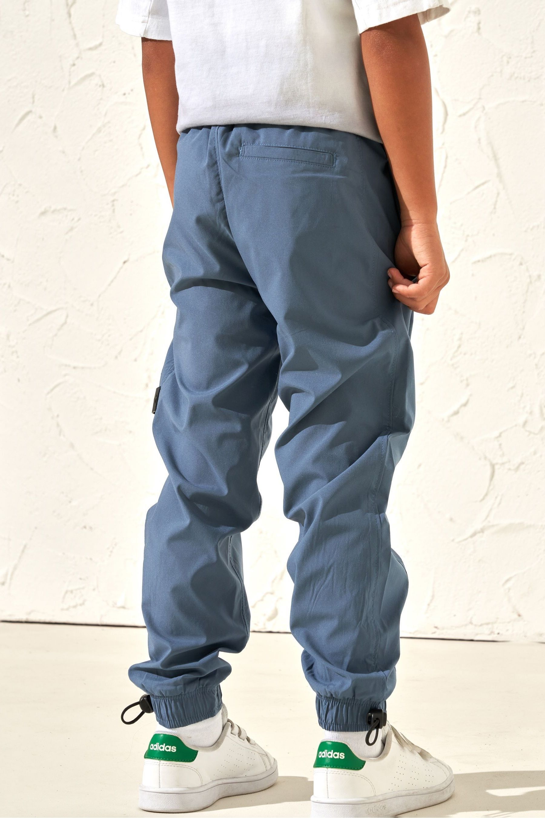 Blue Angel & Rocket Finn Stretch Poplin Trousers