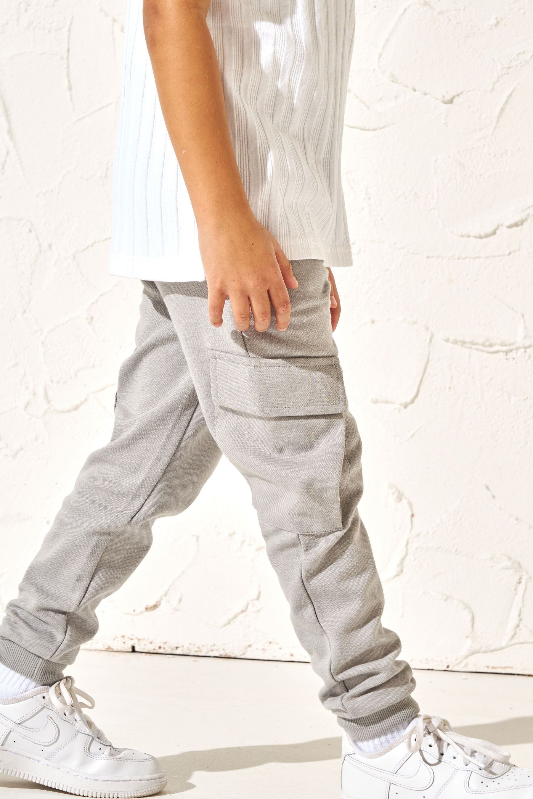 Grey Angel & Rocket Frank Smart Cargo Joggers