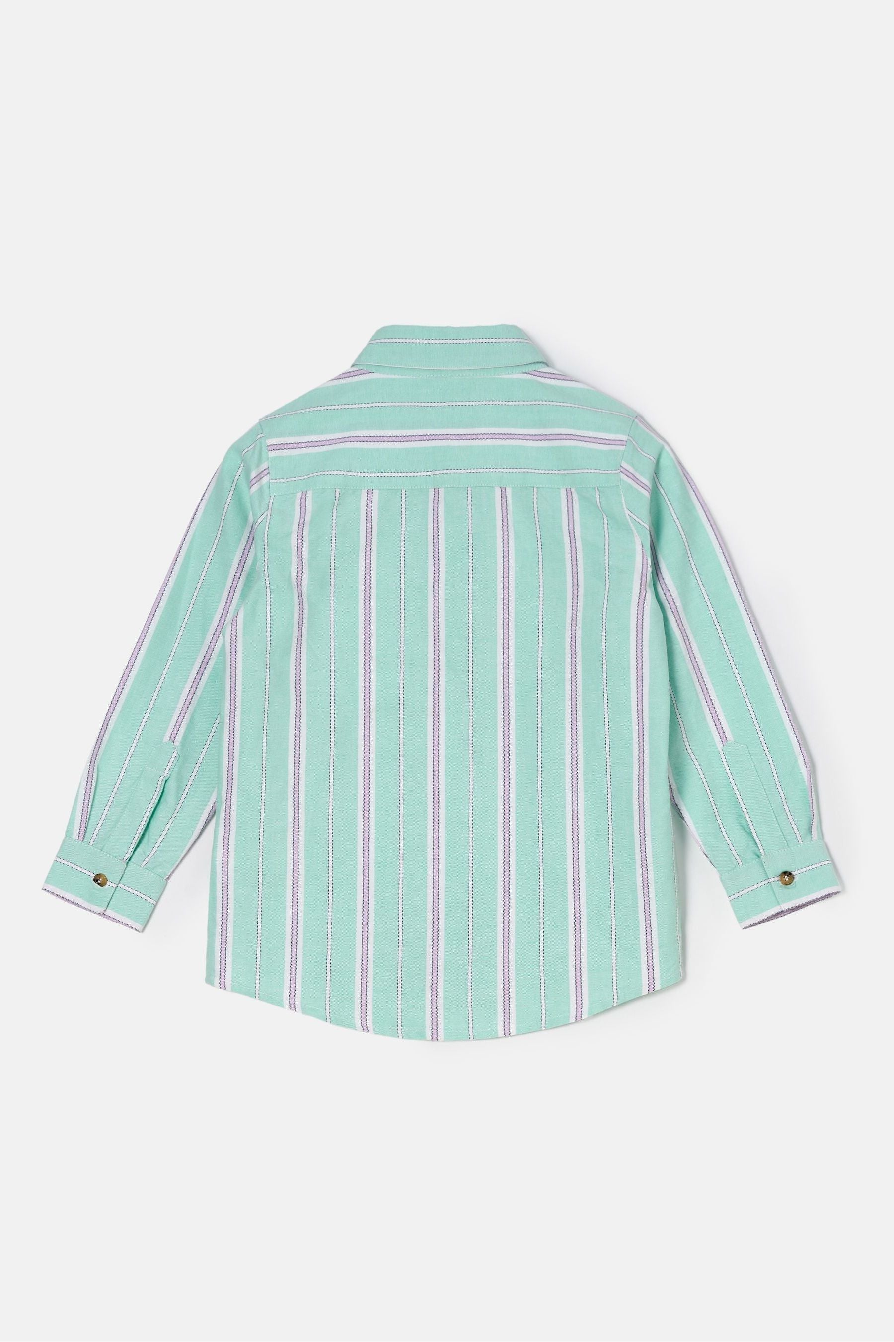 Green Angel & Rocket Berty Oxford Stripe Shirt