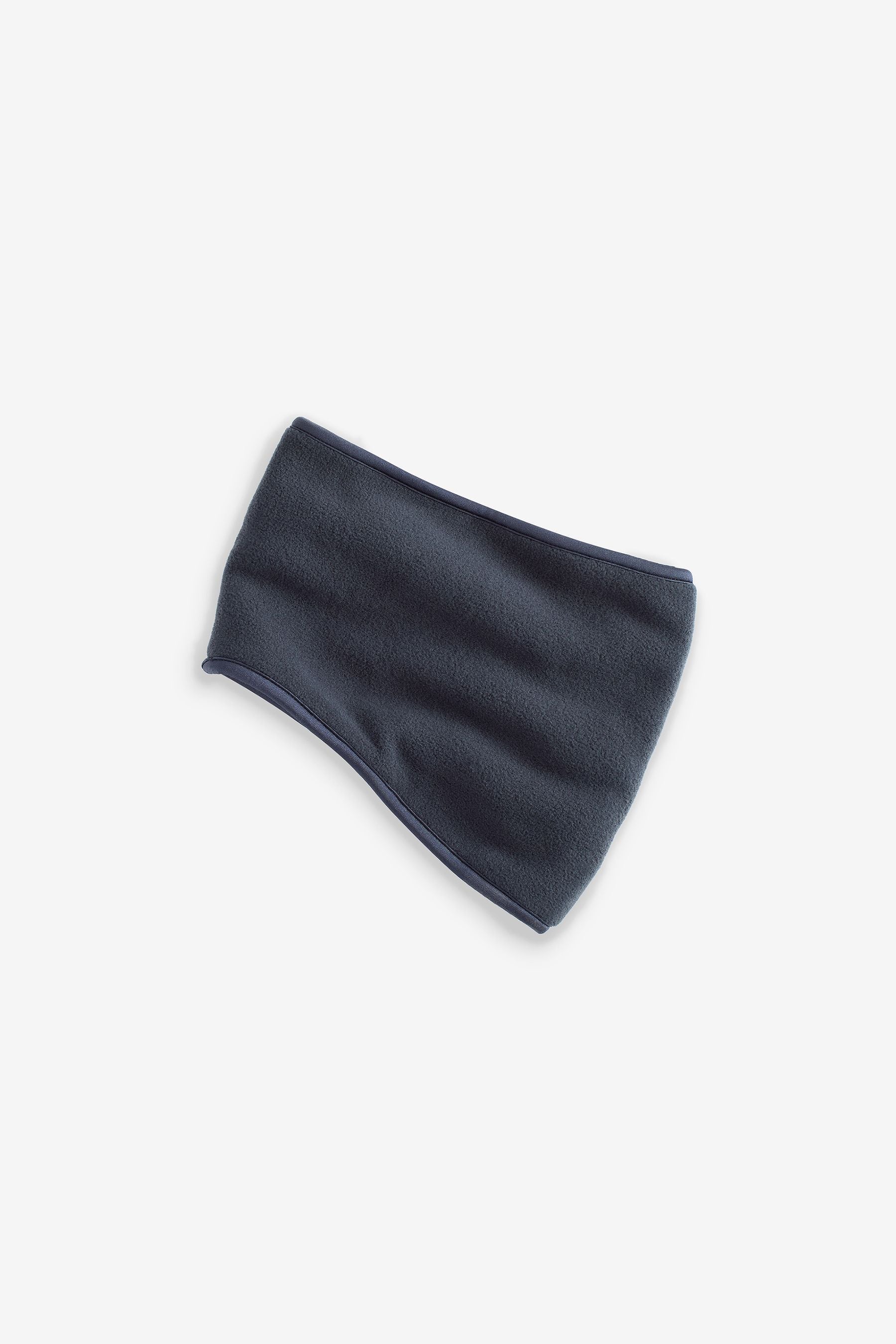 Navy Charcoal Reversible Fleece Snood (3-16yrs)