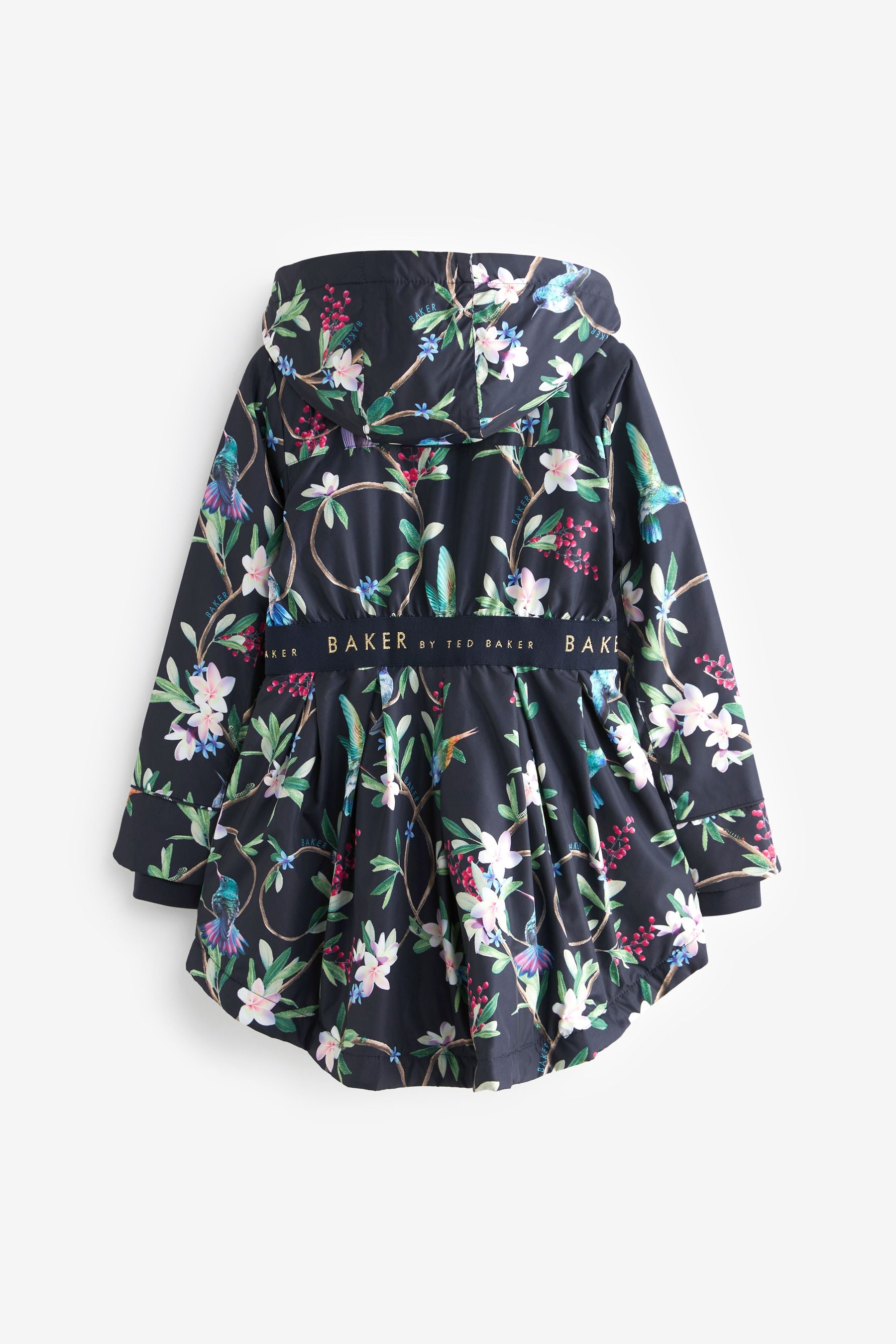 Baker by Ted Baker Shower Resistant Floral Rain Coat