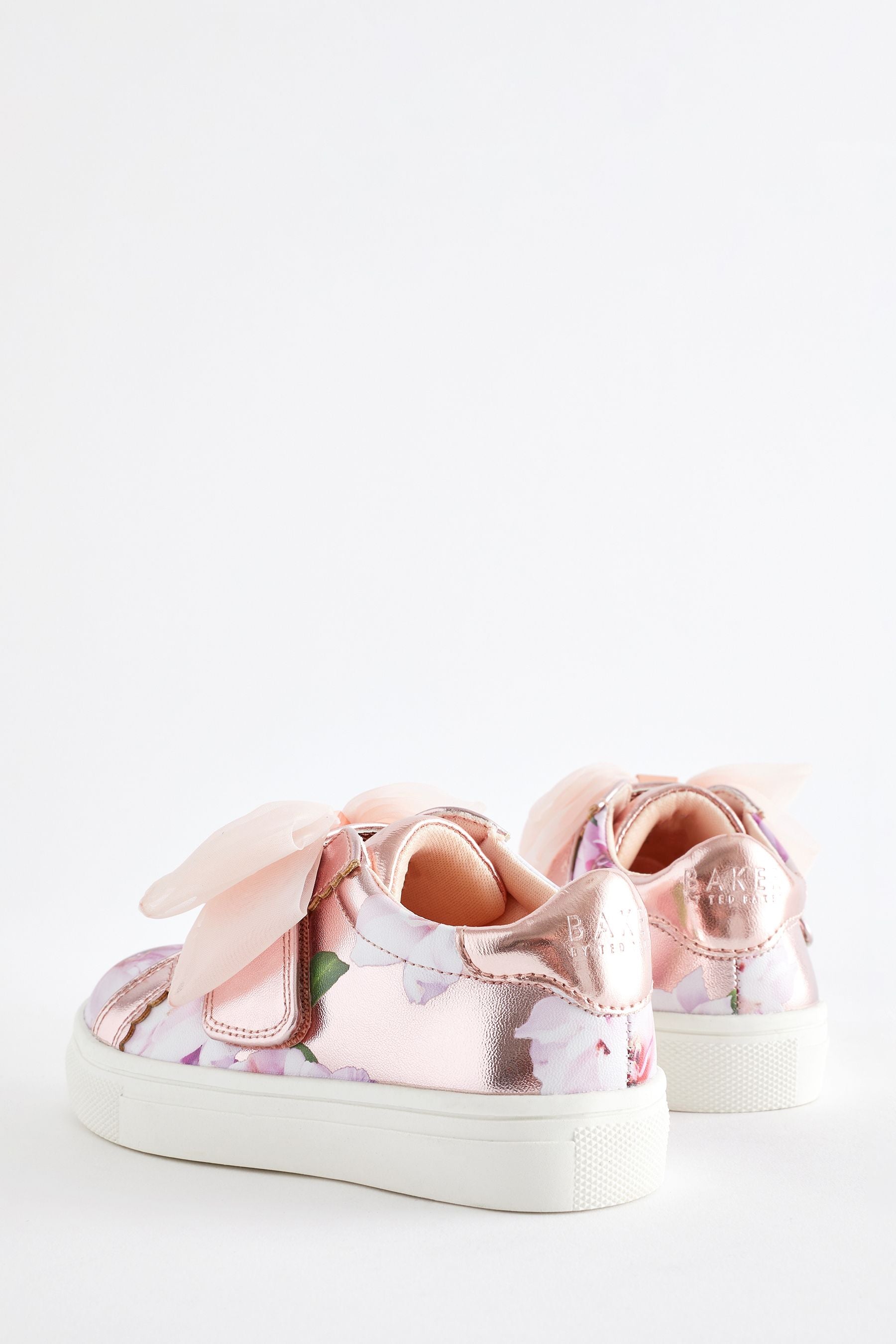 Baker by Ted Baker Girls Organza Bow Trainers