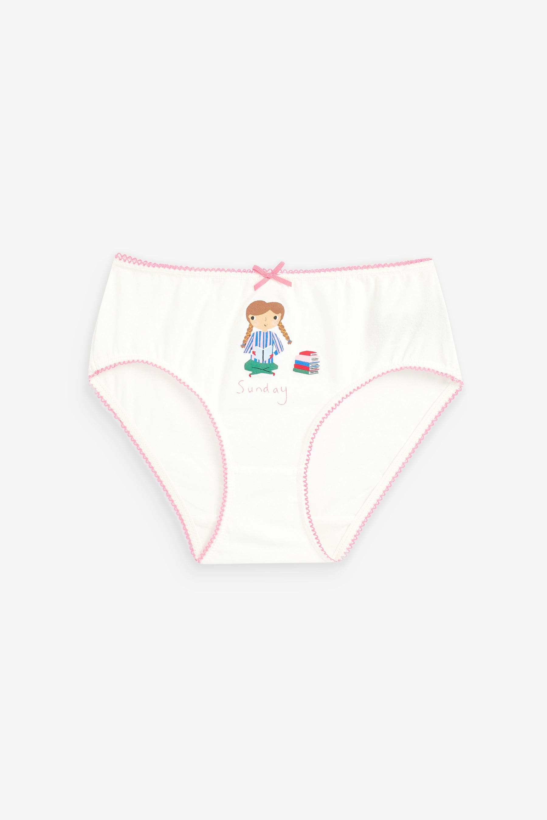 White Days Of The Week Briefs 7 Pack (1.5-12yrs)