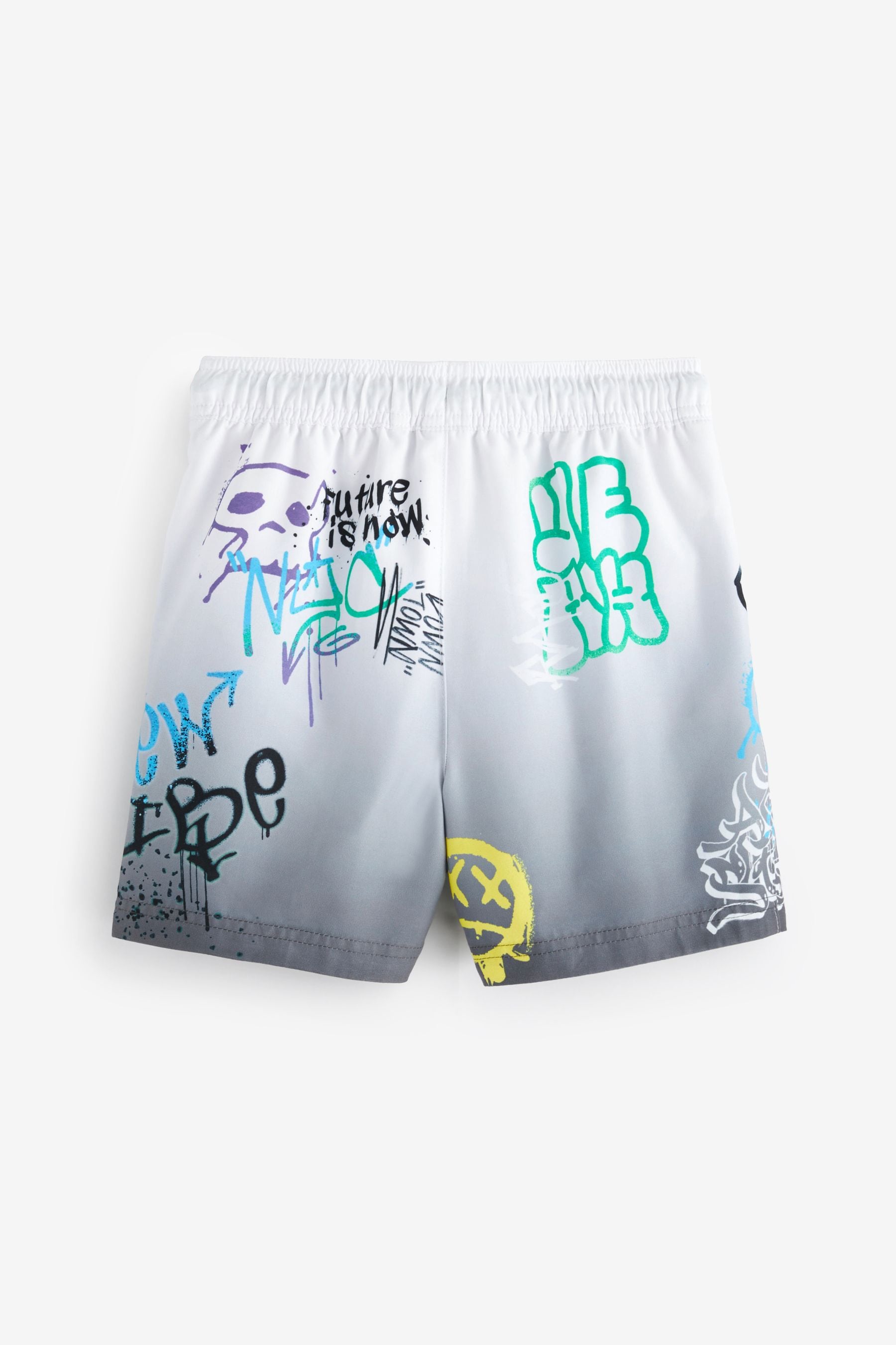 Mono Graffiti Printed Swim Shorts (3mths-16yrs)