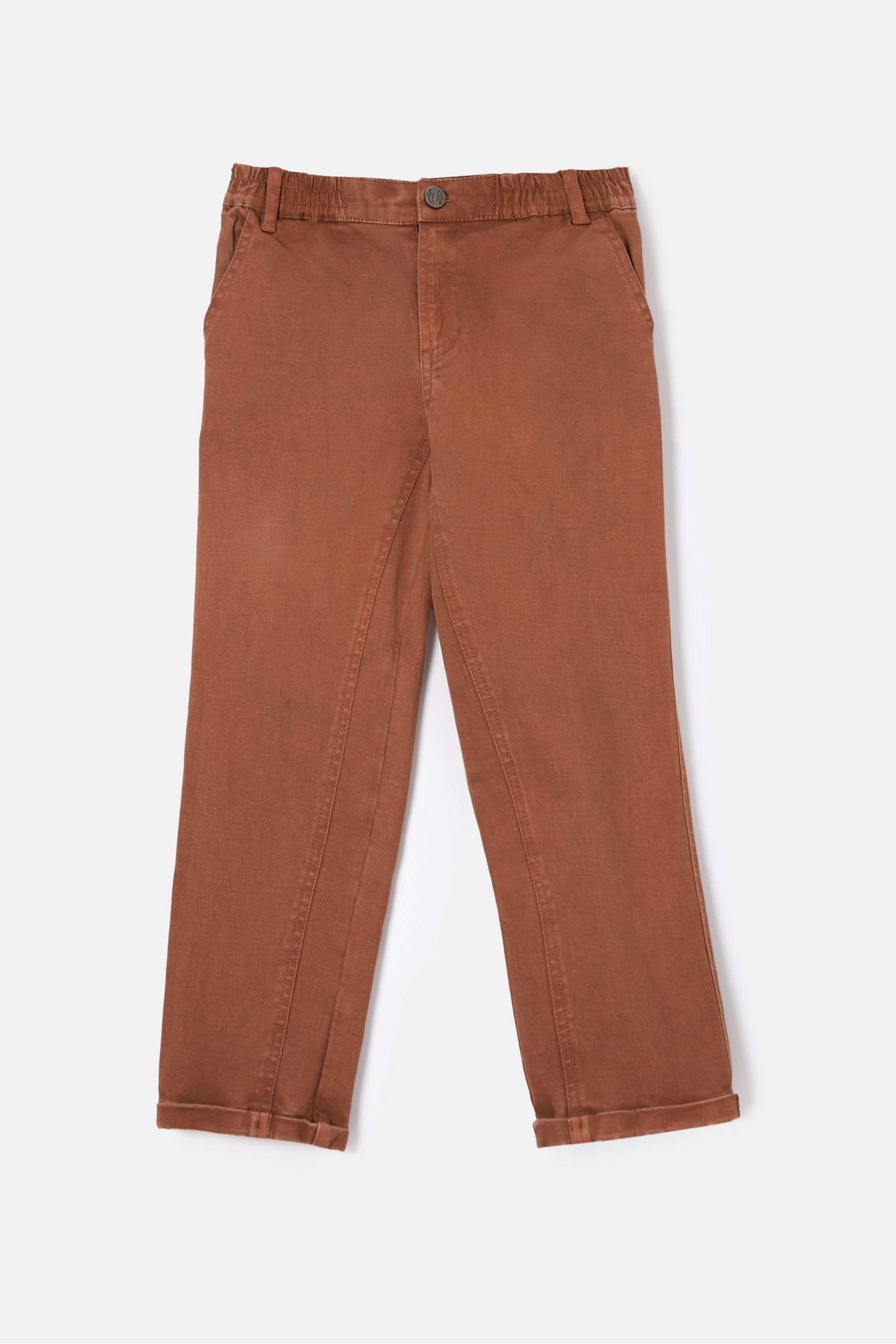 Brown Angel & Rocket Oscar Smart Washed Chino Trousers