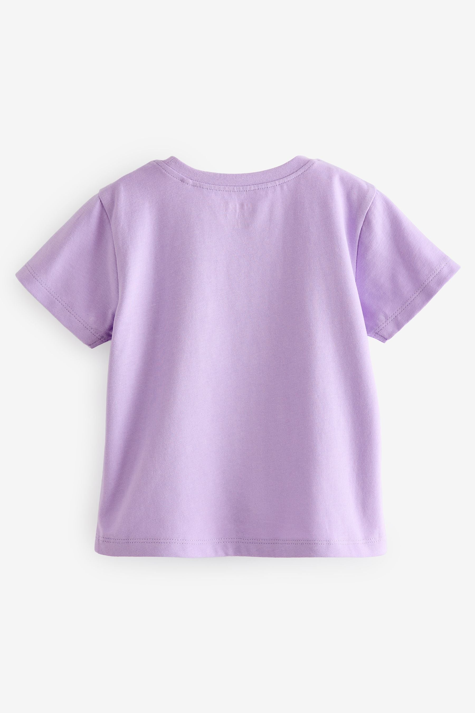 Lilac Purple 100% Cotton T-Shirts 3 Pack (9mths-7yrs)