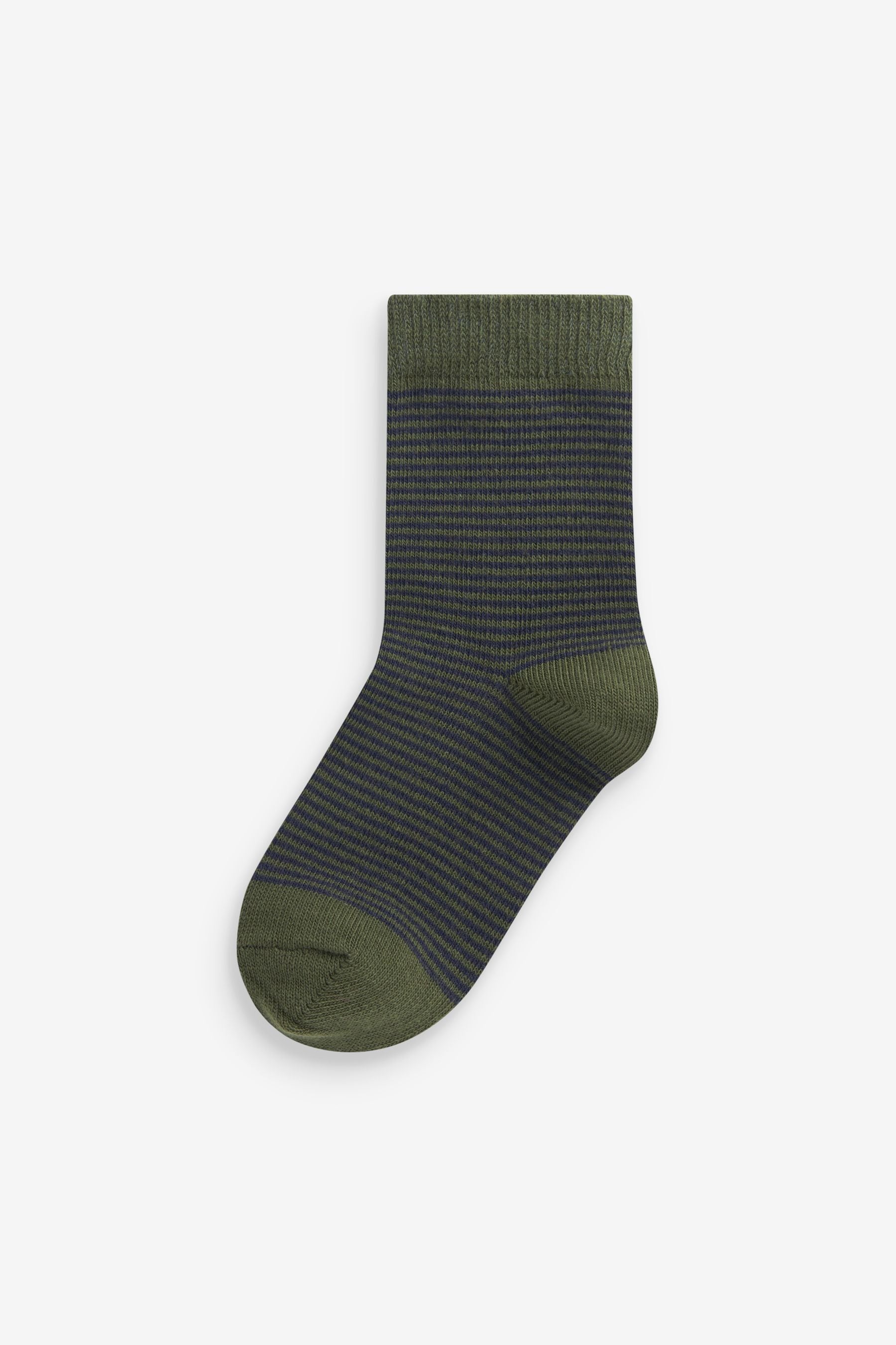 Multi Stripe Cotton Rich Socks 7 Pack