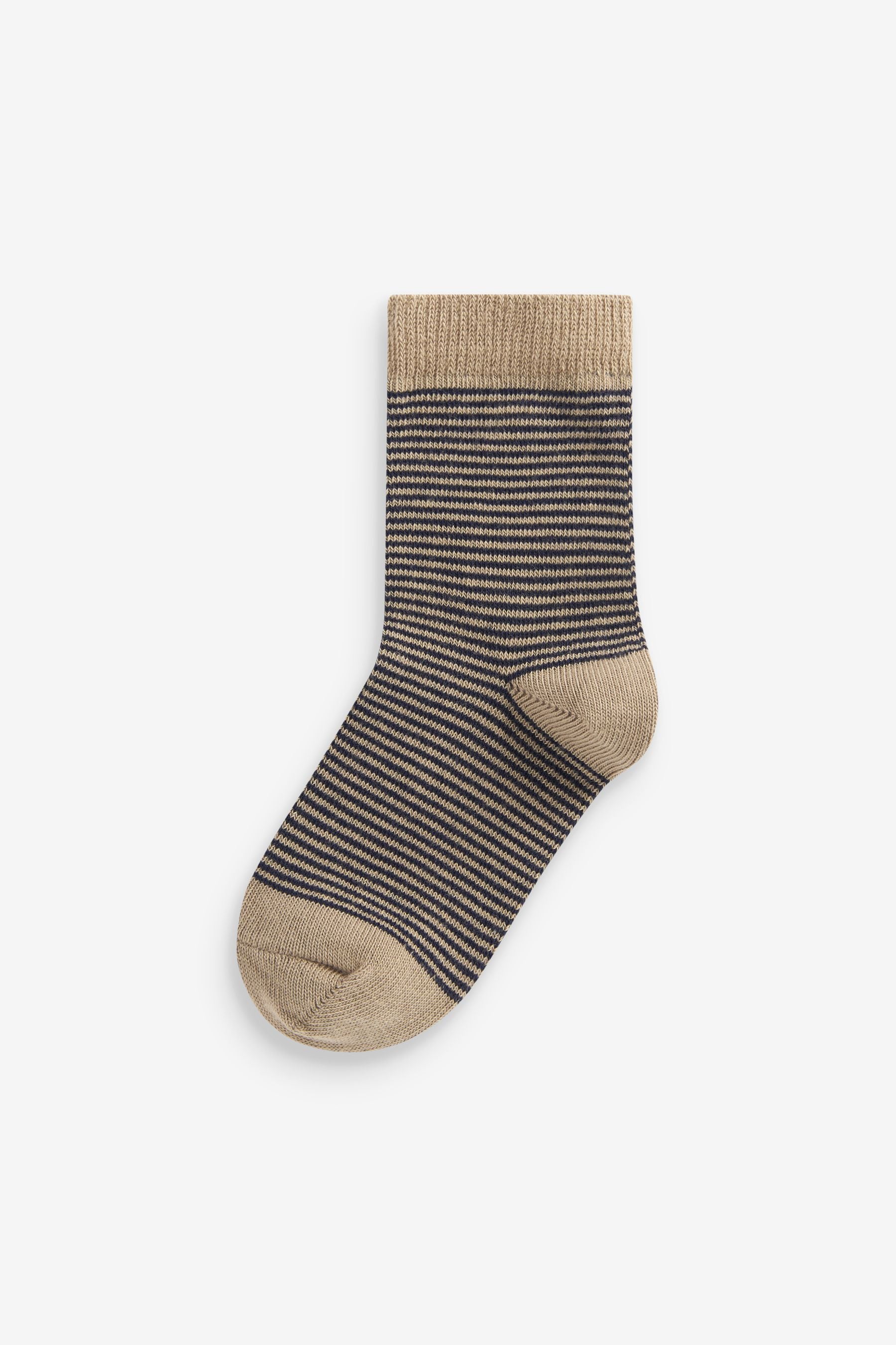 Multi Stripe Cotton Rich Socks 7 Pack