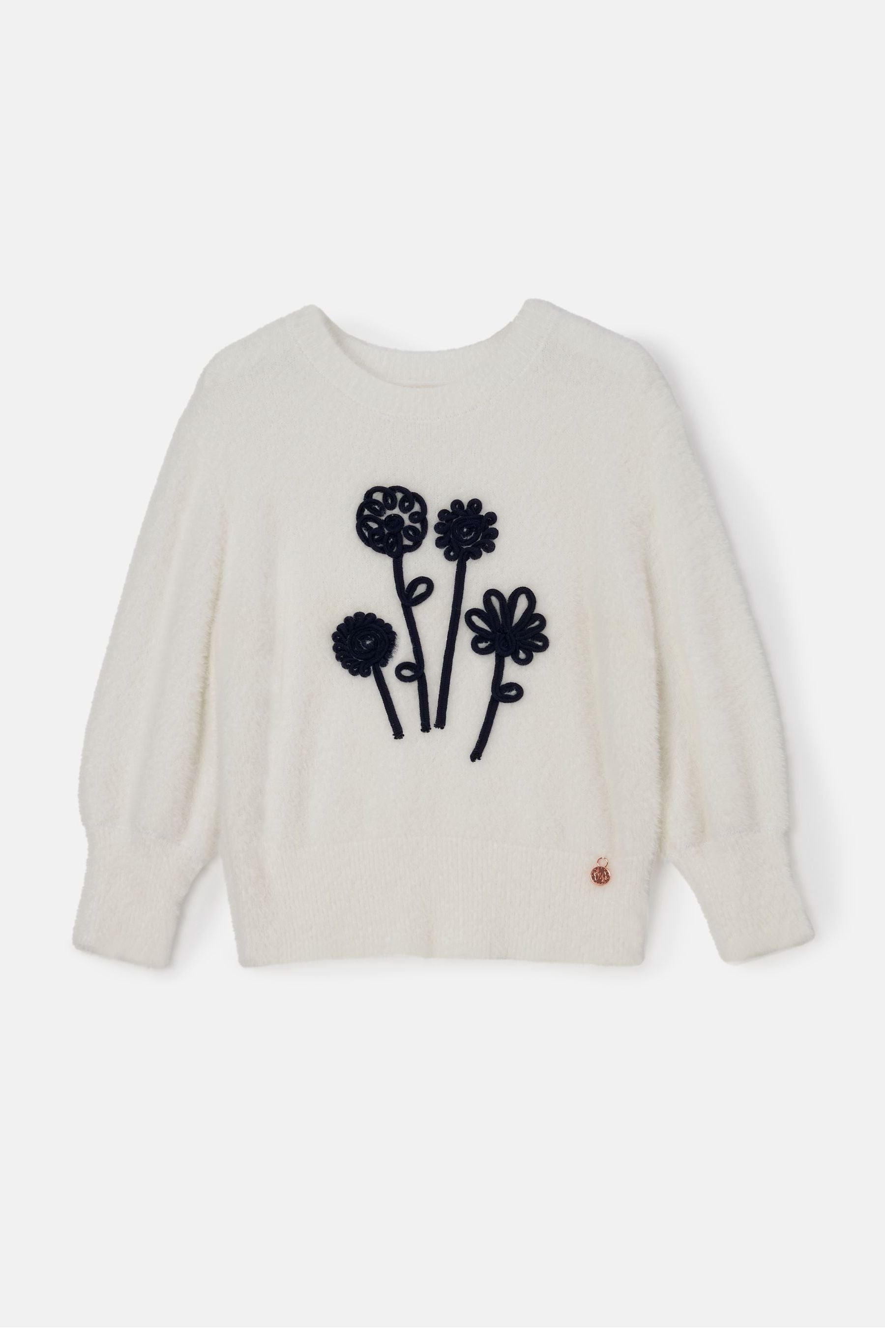 White Angel & Rocket Cornellie Flower Gabbi Jumper