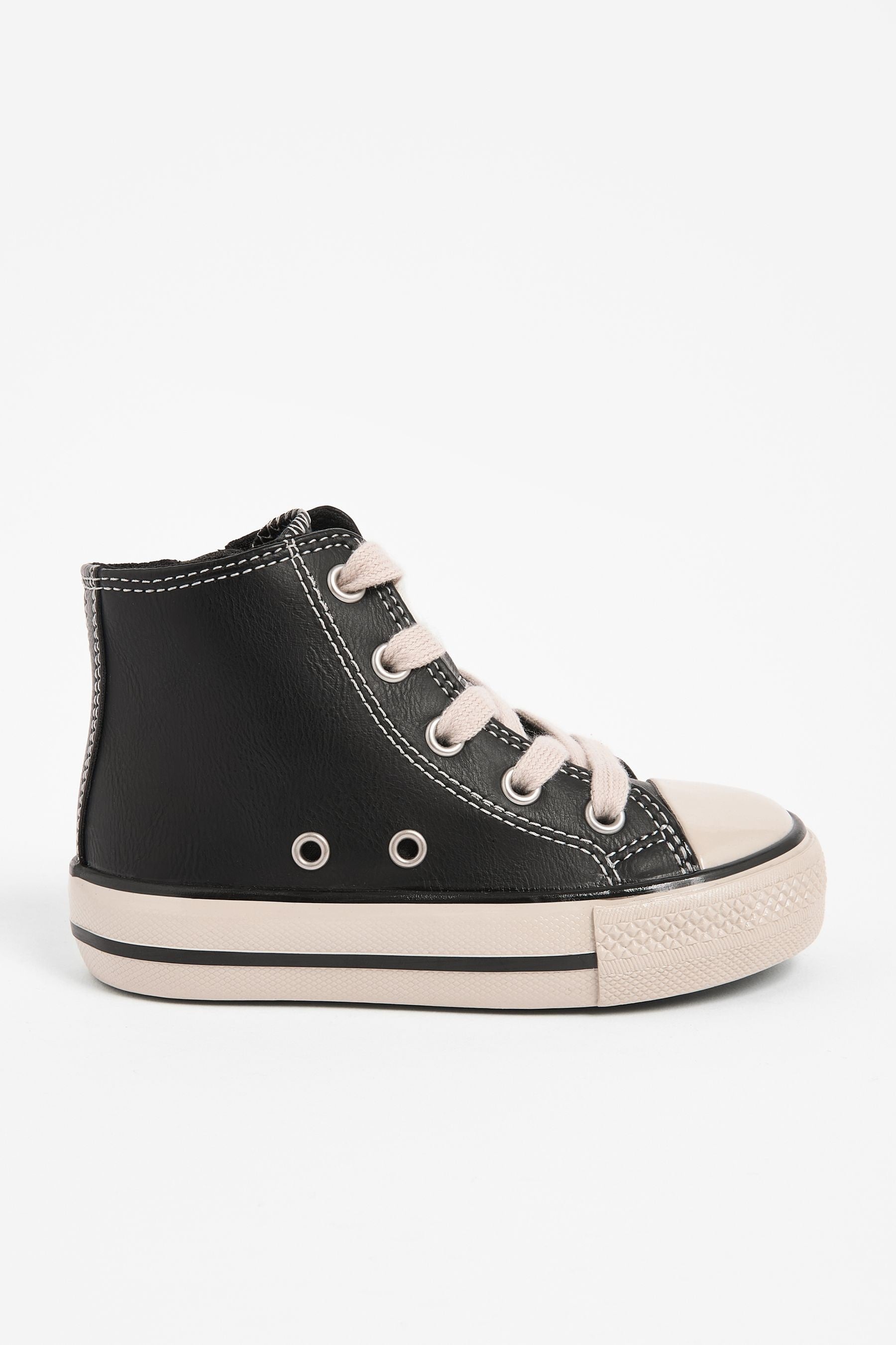 Black High Top Trainers