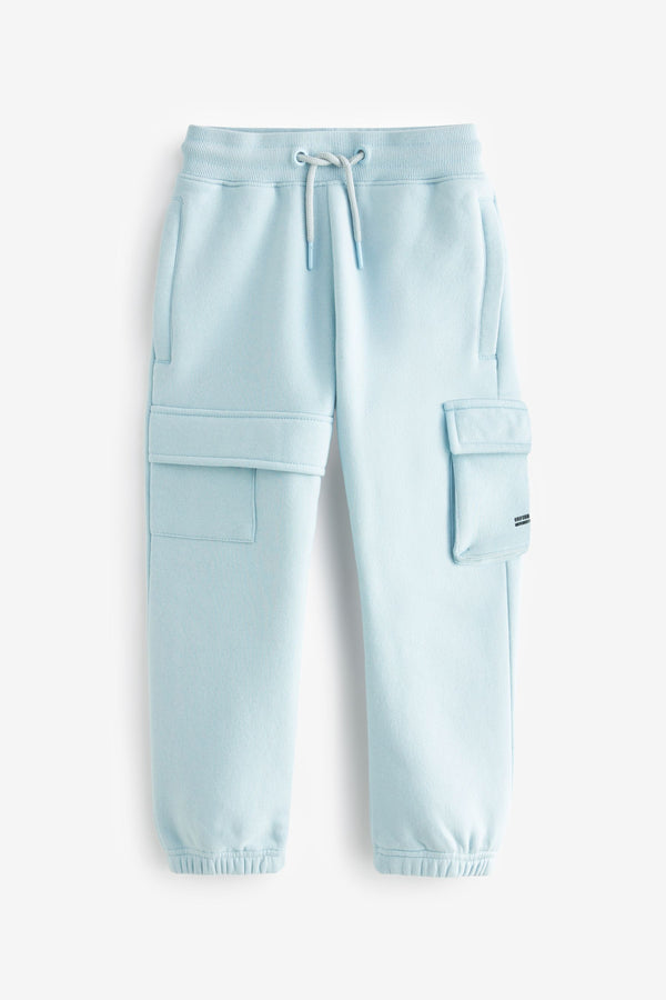 Pale Blue Joggers Utility Cargo Joggers (3-16yrs)