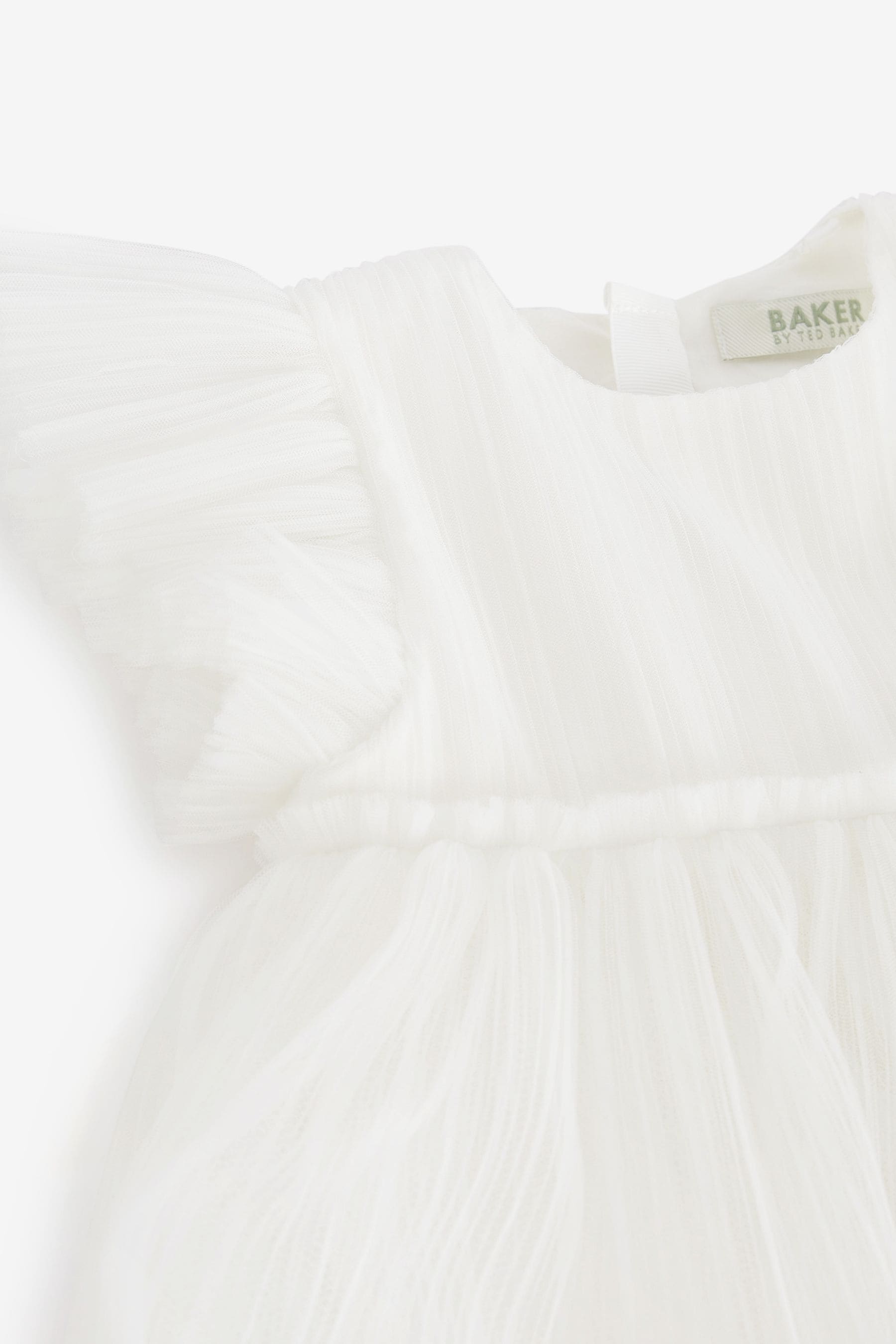 Baker by Ted Baker Ivory Tulle Occasion Dress