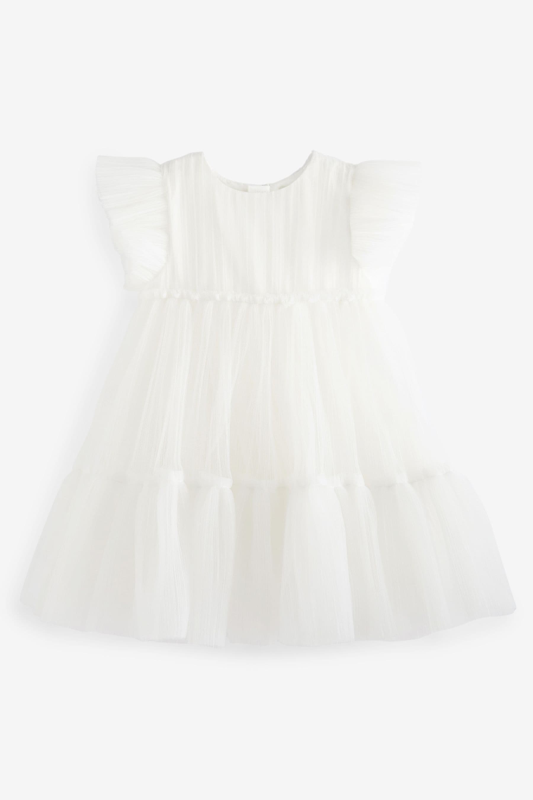 Baker by Ted Baker Ivory Tulle Occasion Dress