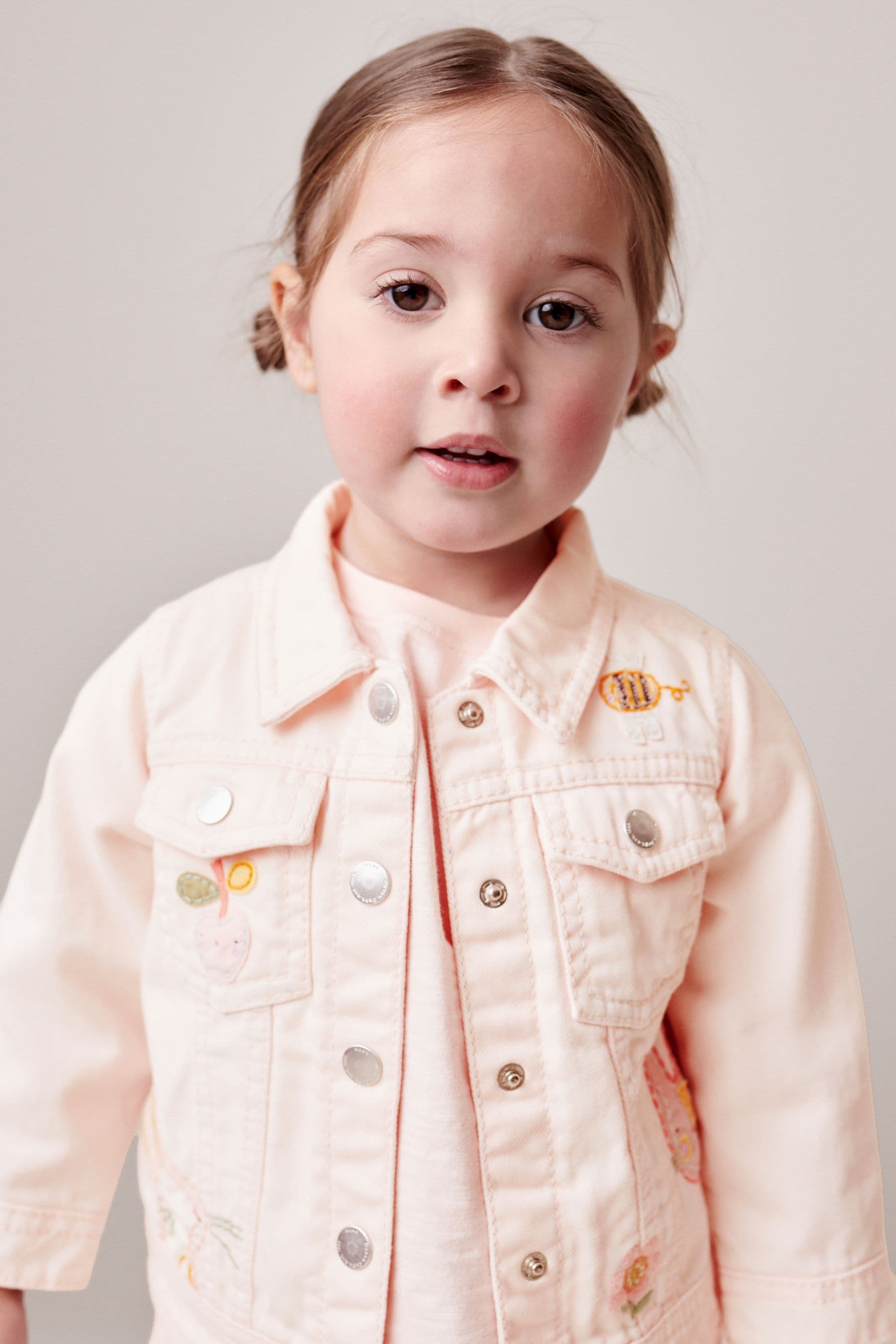 Peach Pink Character Western Jacket (3mths-7yrs)