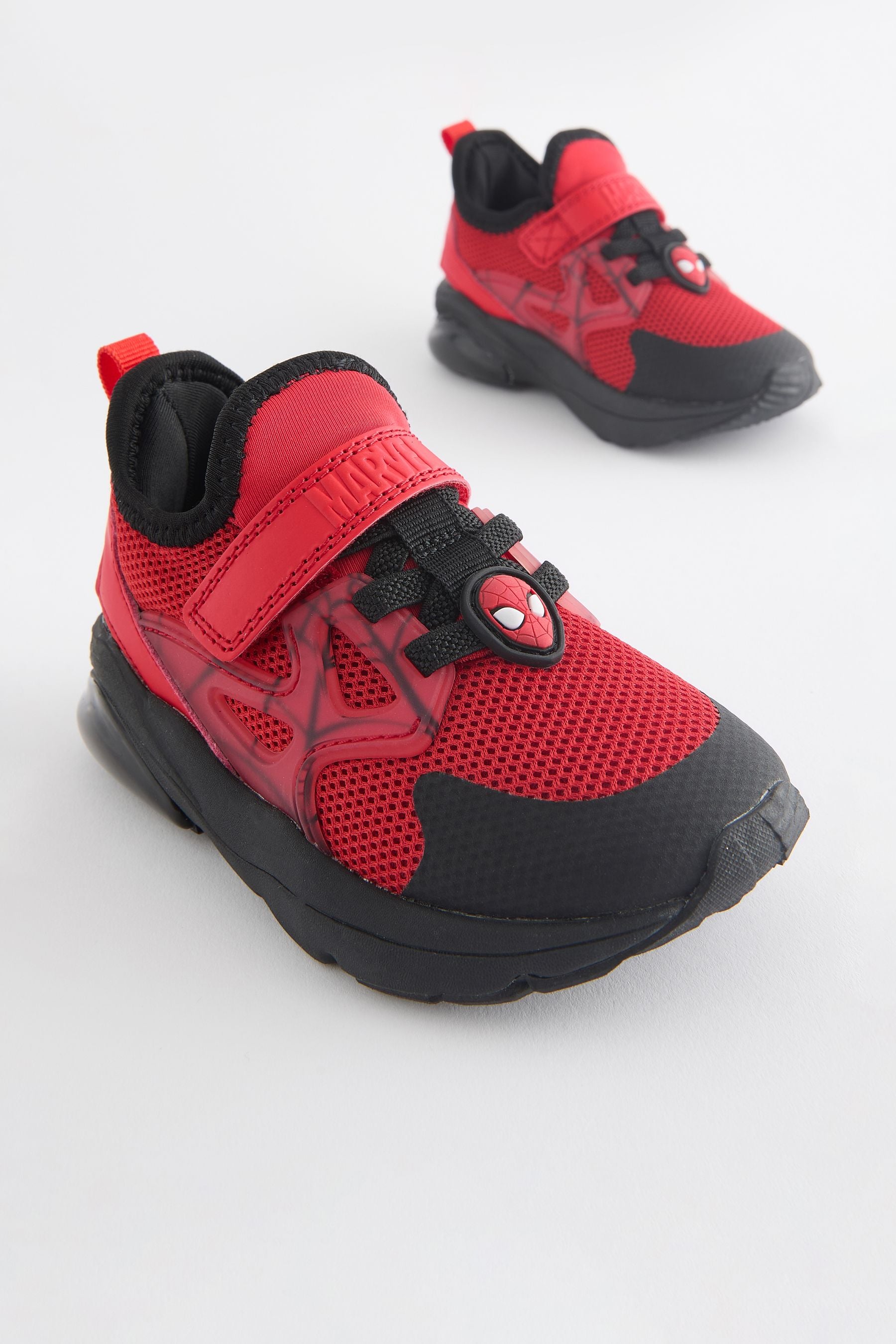 Spider Man Red One Strap Trainers