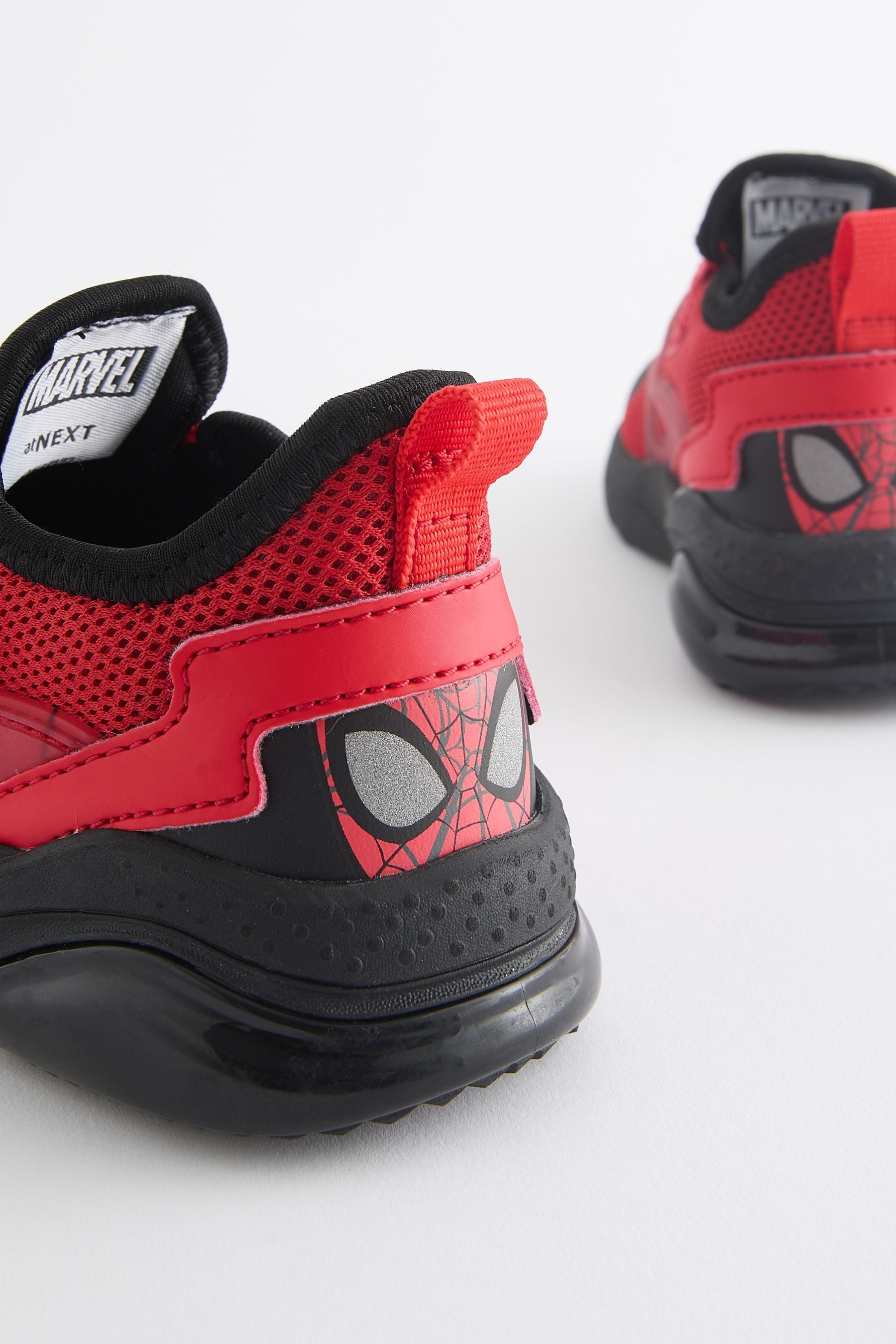 Spider Man Red One Strap Trainers