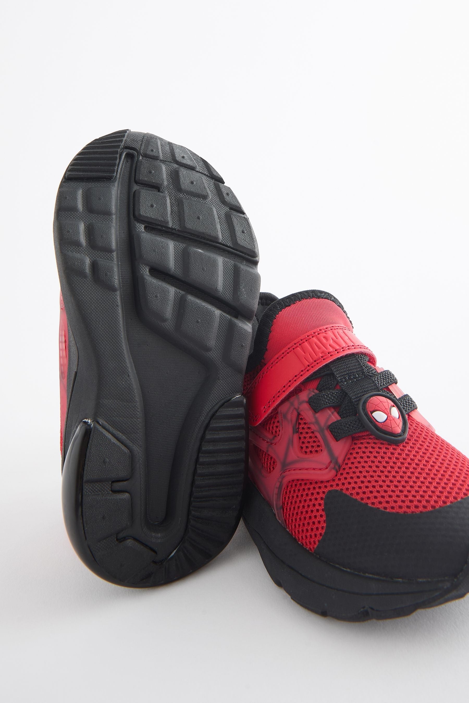 Spider Man Red One Strap Trainers