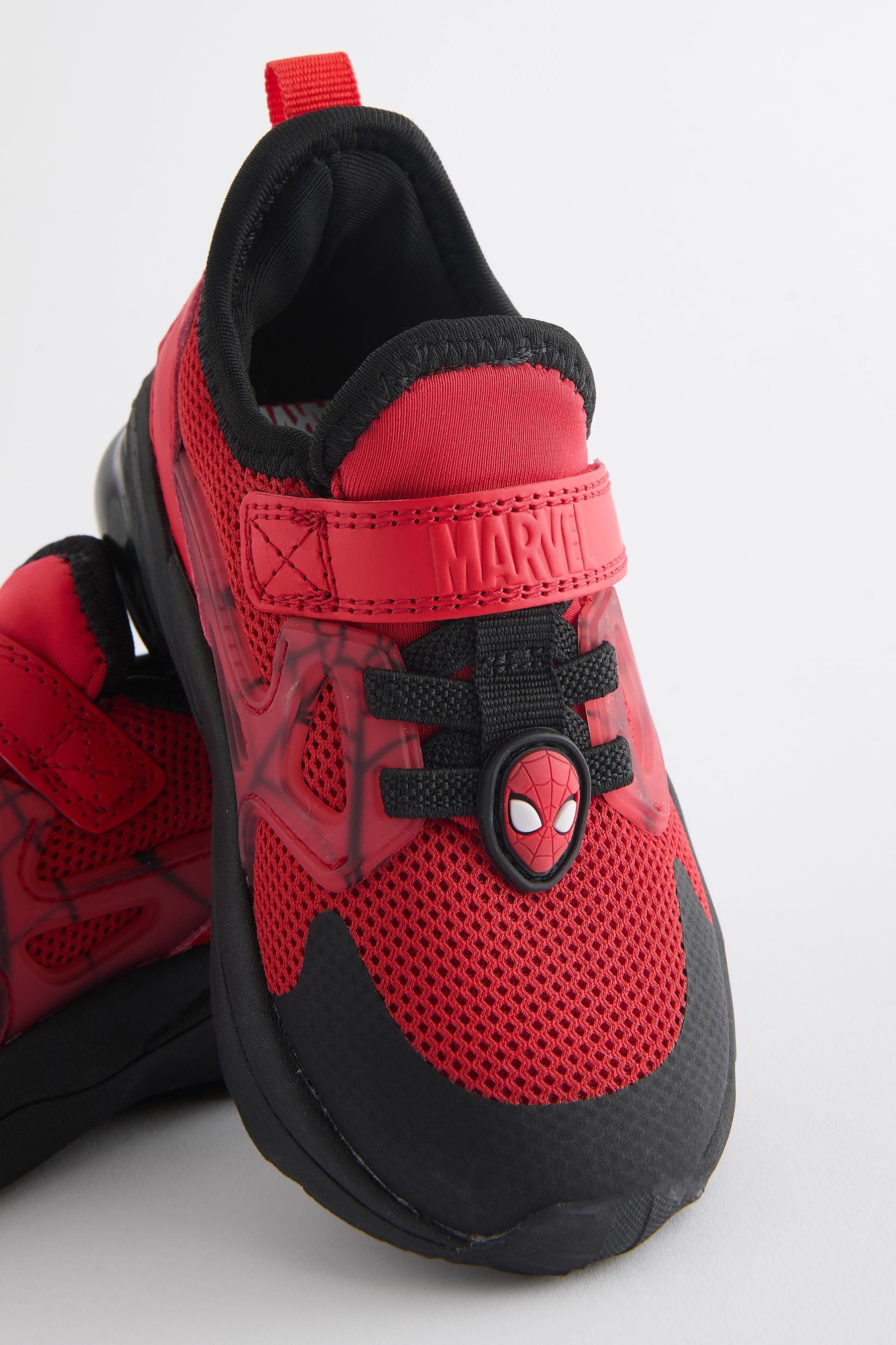 Spider Man Red One Strap Trainers