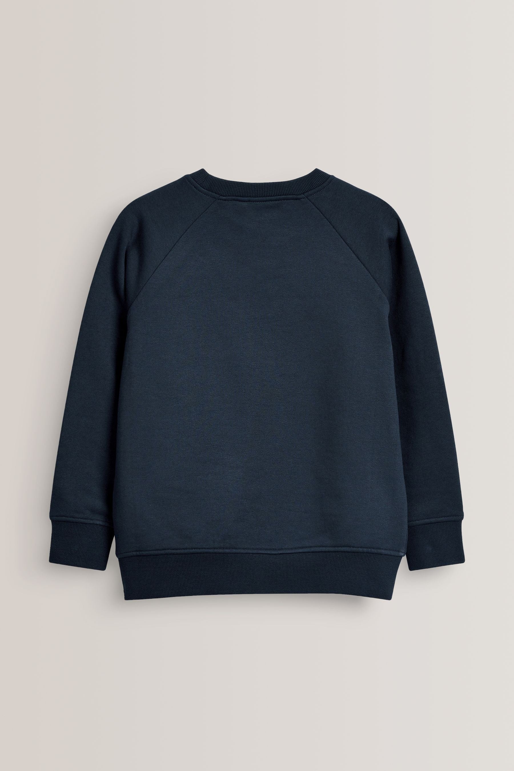 Navy Blue 1 Pack Crew Neck School Sweater (3-16yrs)