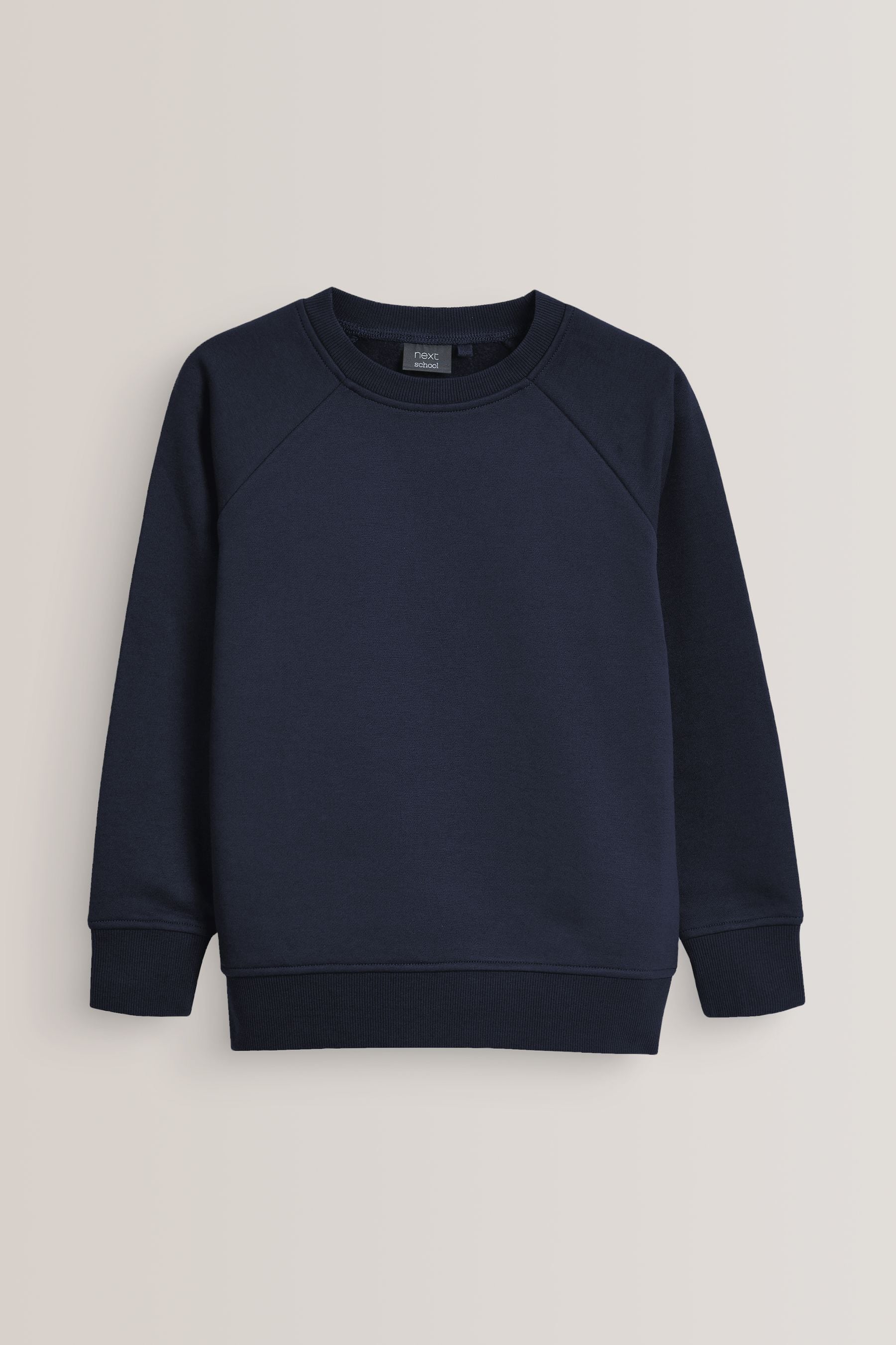 Navy Blue 1 Pack Crew Neck School Sweater (3-16yrs)