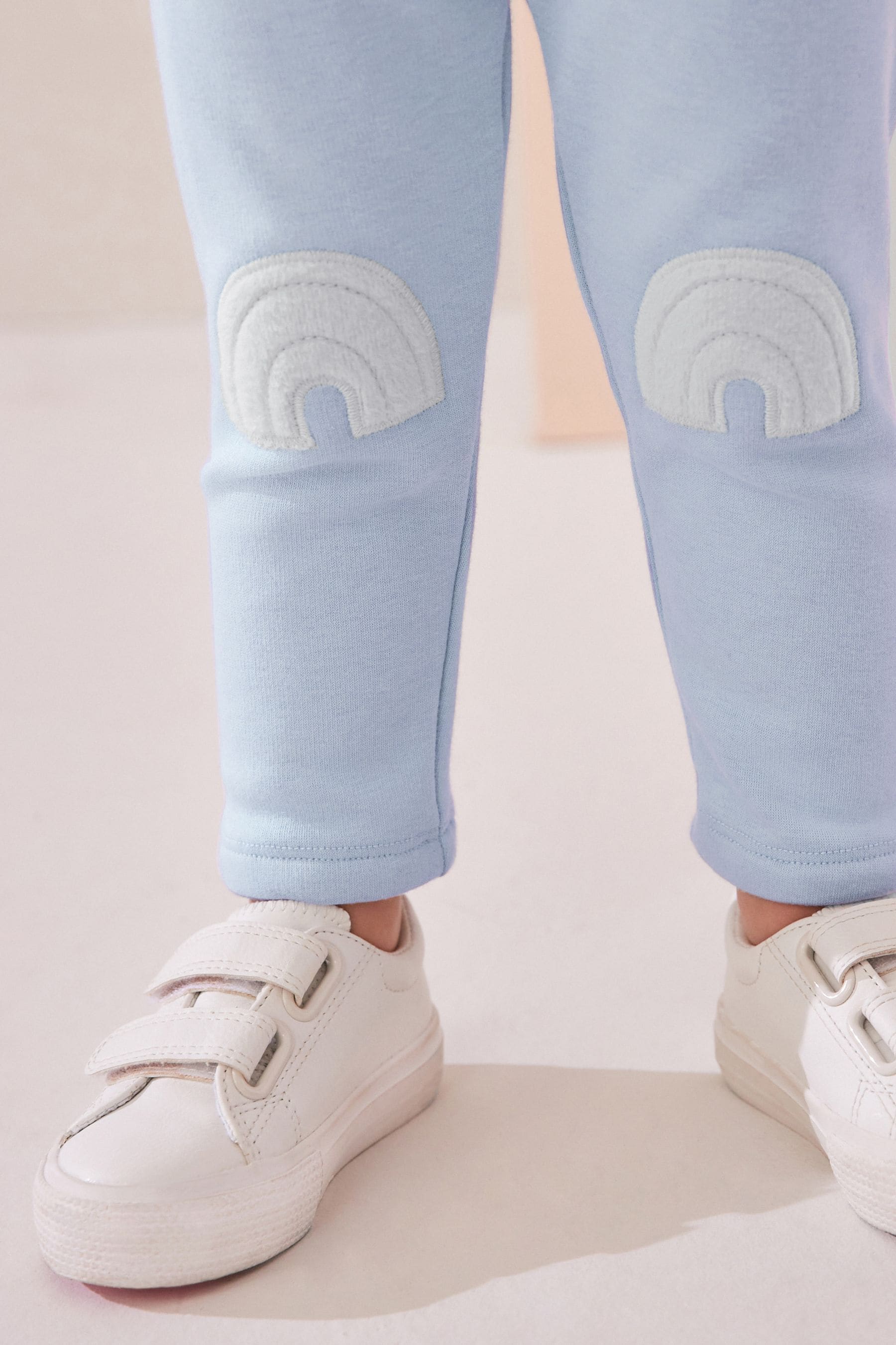 Pale Blue Cosy Fleece Lined Leggings (3mths-7yrs)