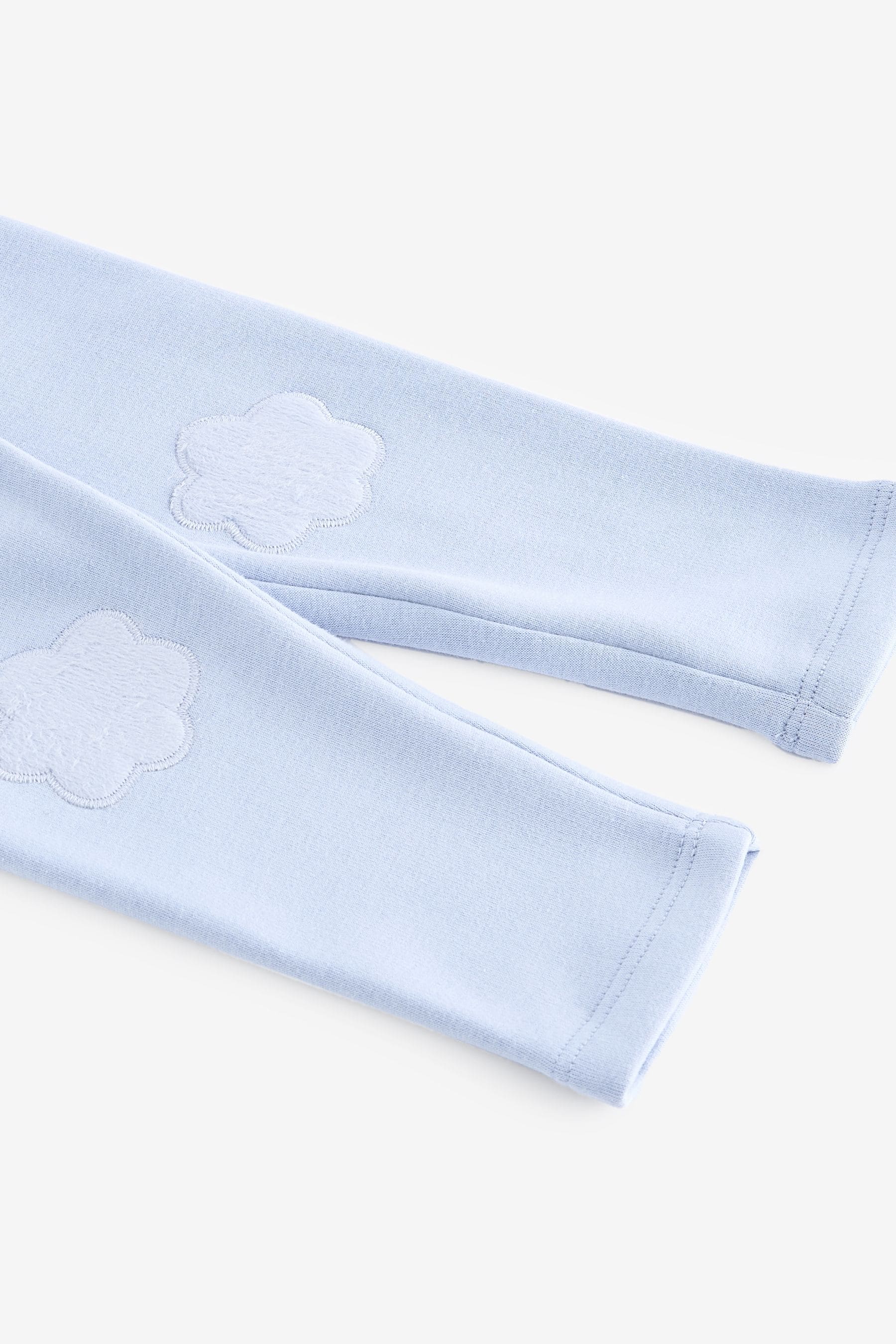 Pale Blue Cosy Fleece Lined Leggings (3mths-7yrs)