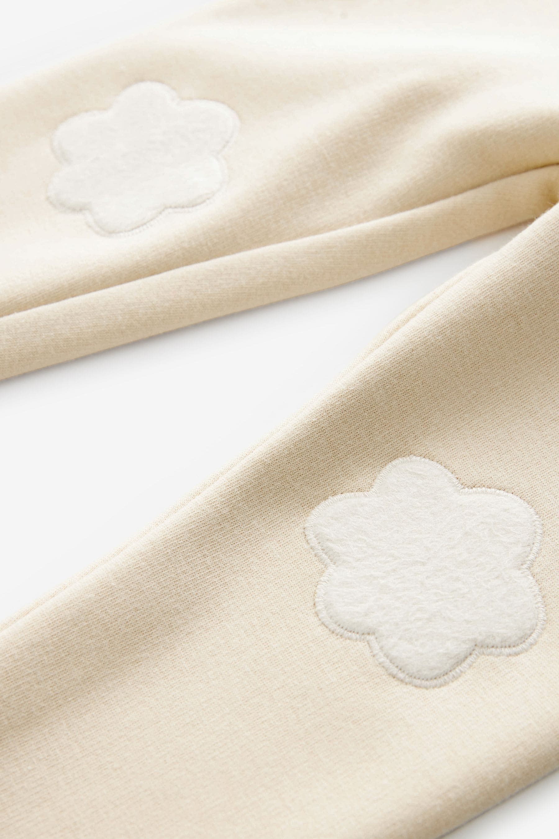 Cream Cosy Fleece Lined Leggings (3mths-7yrs)