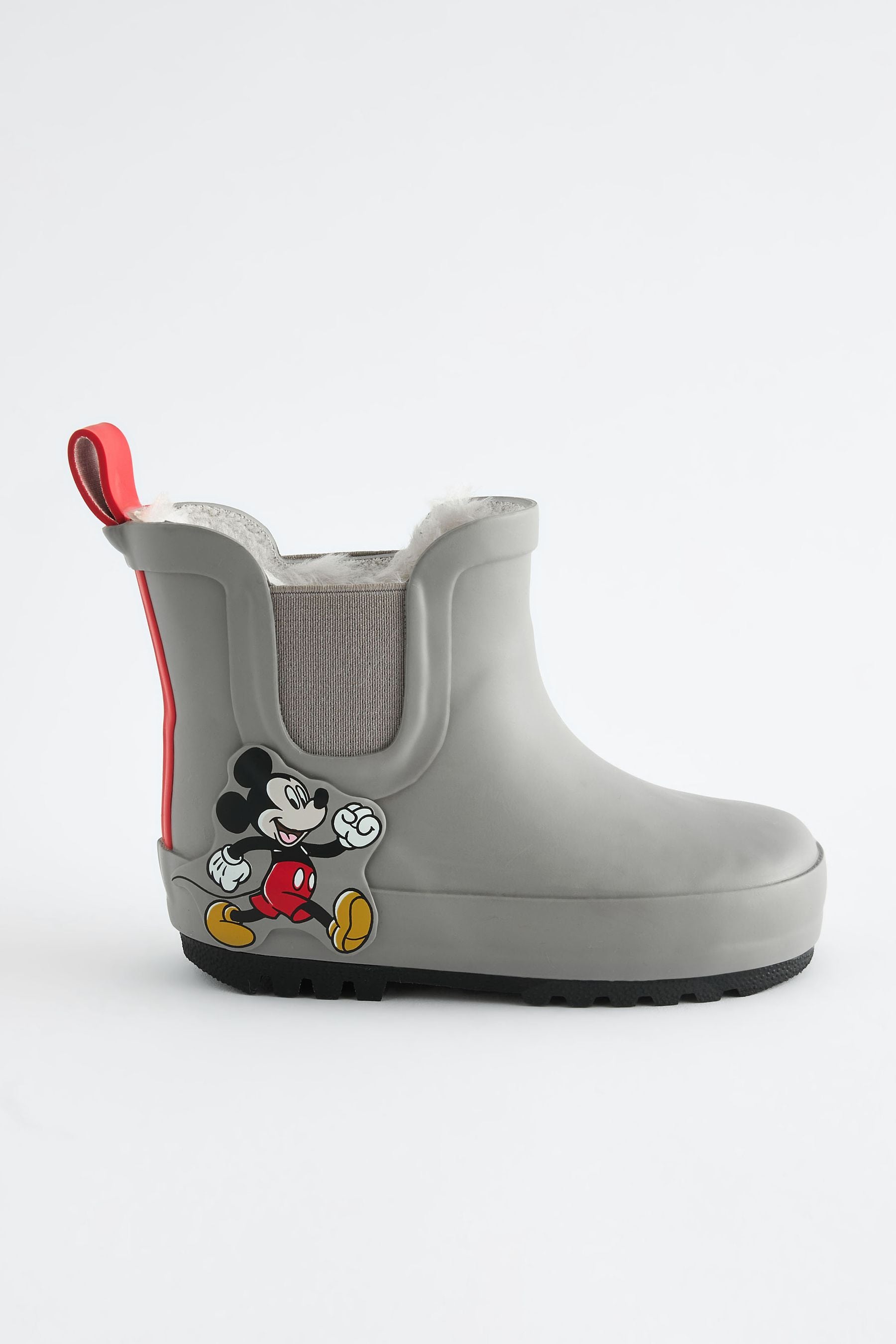 Neutral Mickey Mouse Warm Lined Ankle Wellies