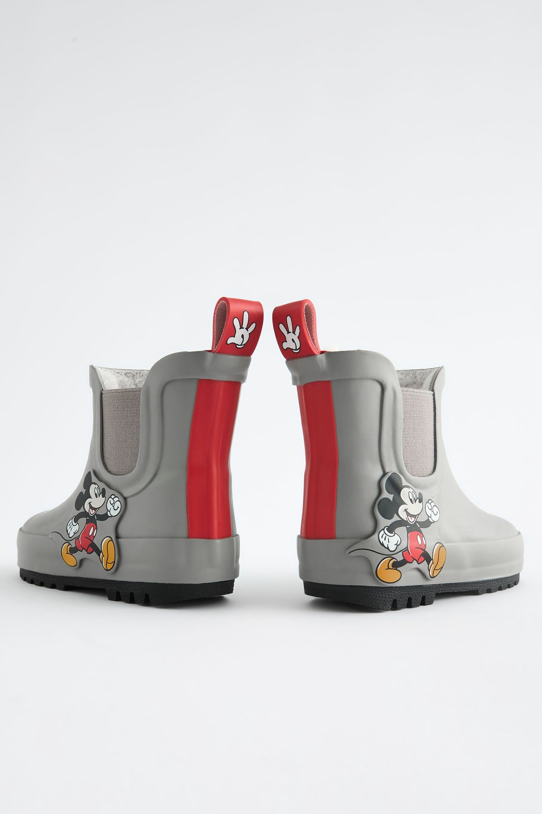 Neutral Mickey Mouse Warm Lined Ankle Wellies