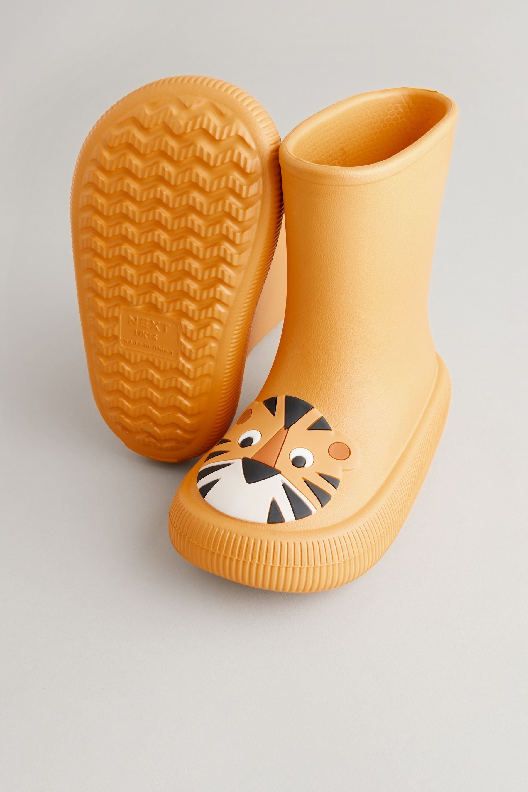 Yellow Tiger EVA Lightweight Character Wellies