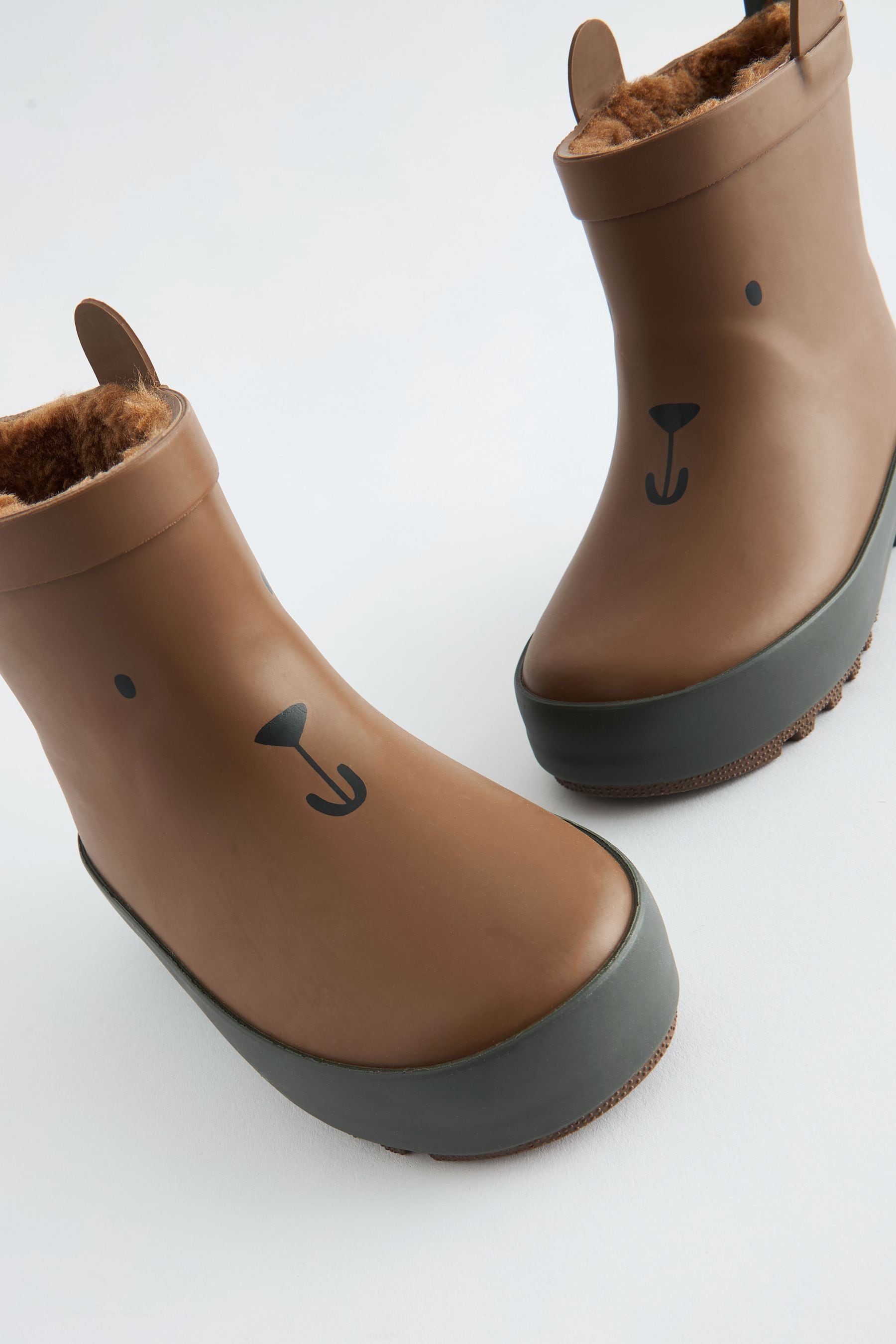 Brown Bear Ankle Wellies