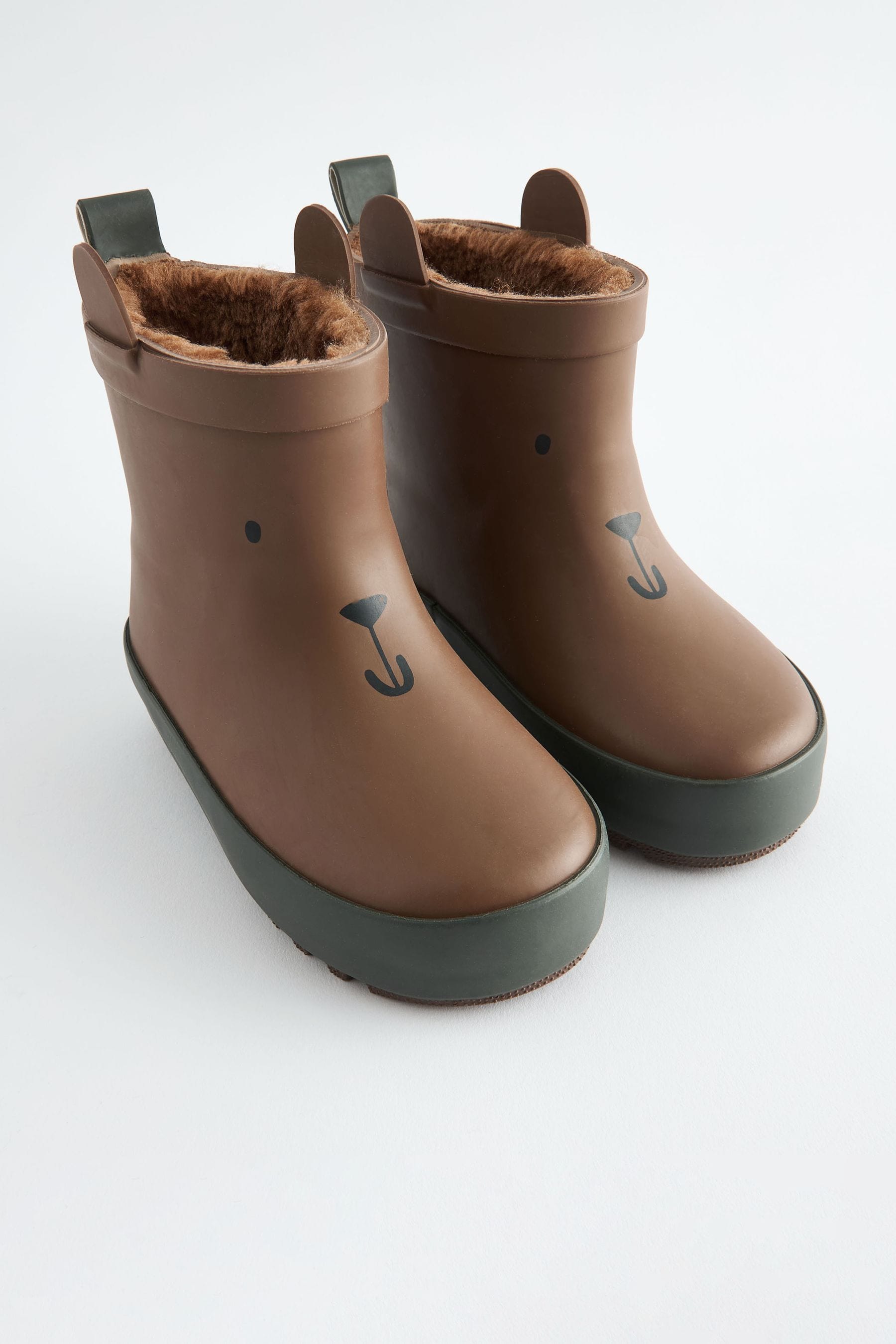 Brown Bear Ankle Wellies