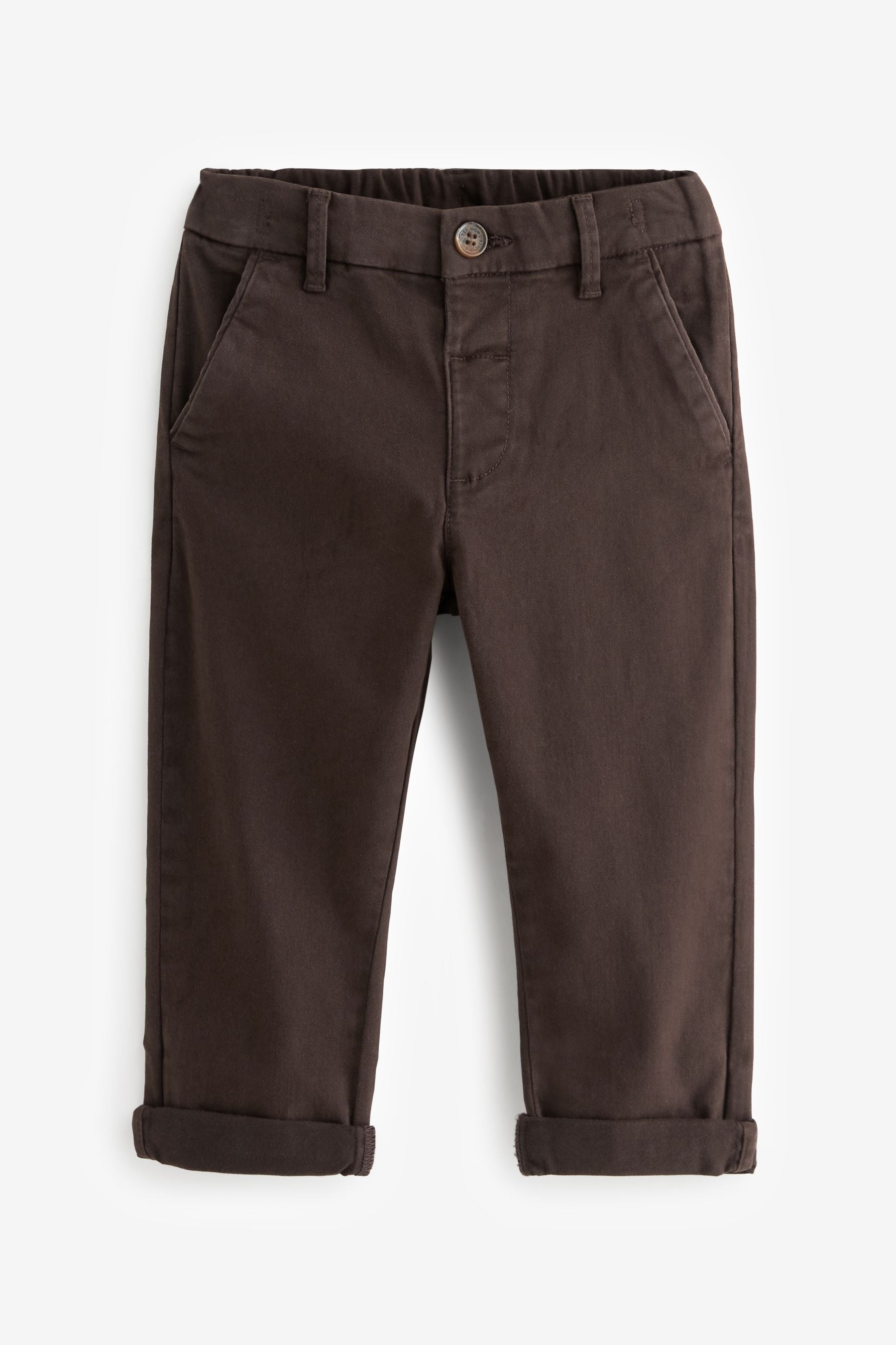 Brown Stretch Chinos Trousers (3mths-7yrs)