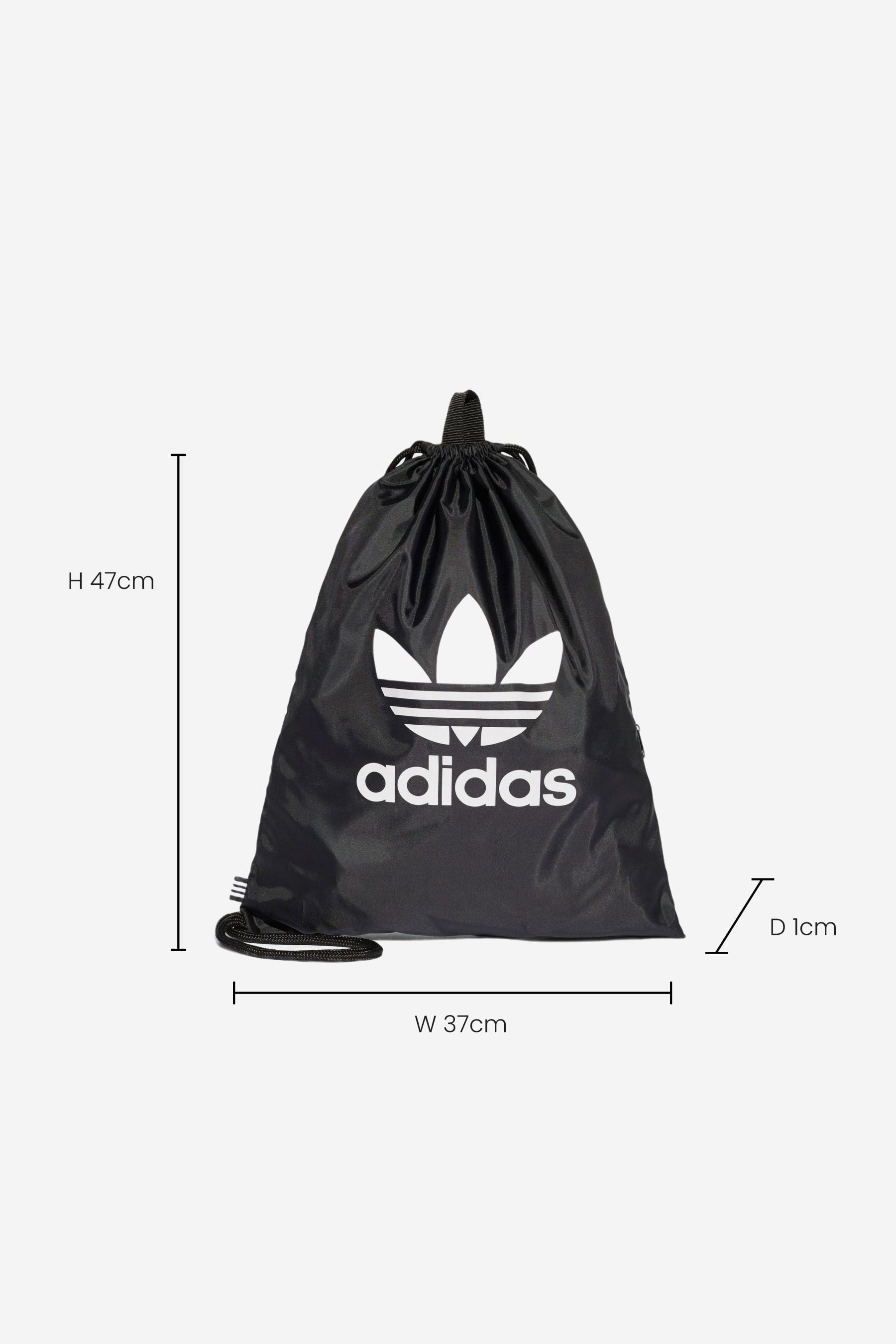 adidas Originals Black Trefoil Gym Sack Bag